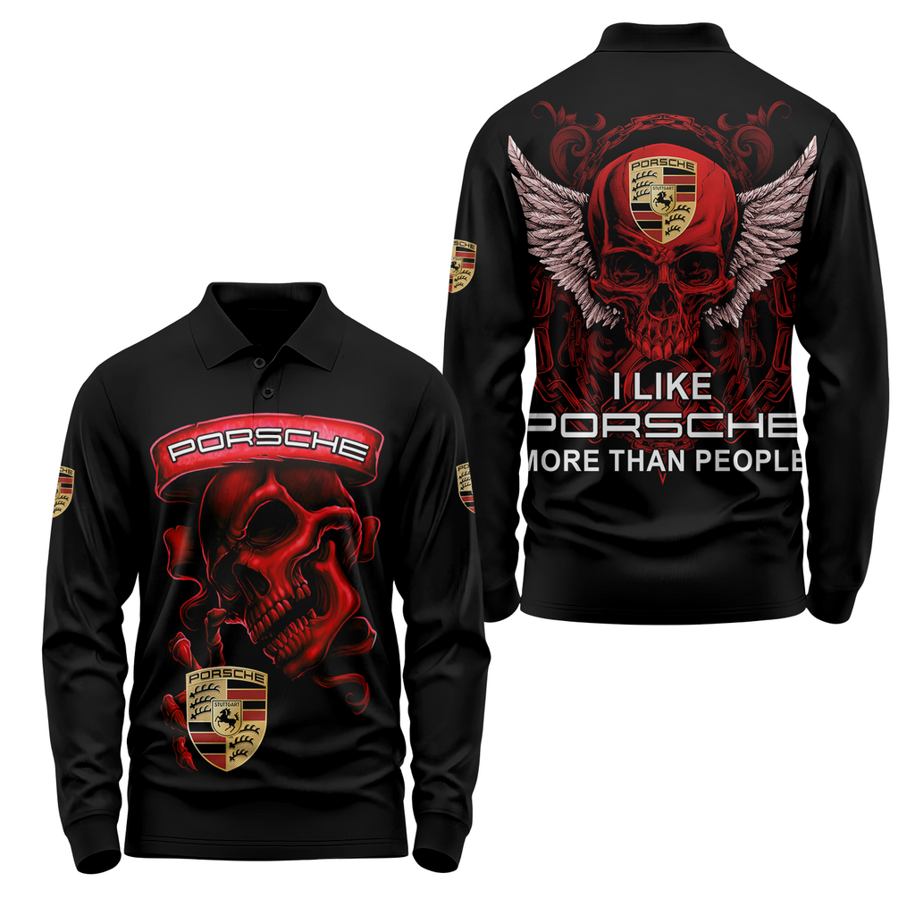 PORS Long Sleeve Polo USPL137