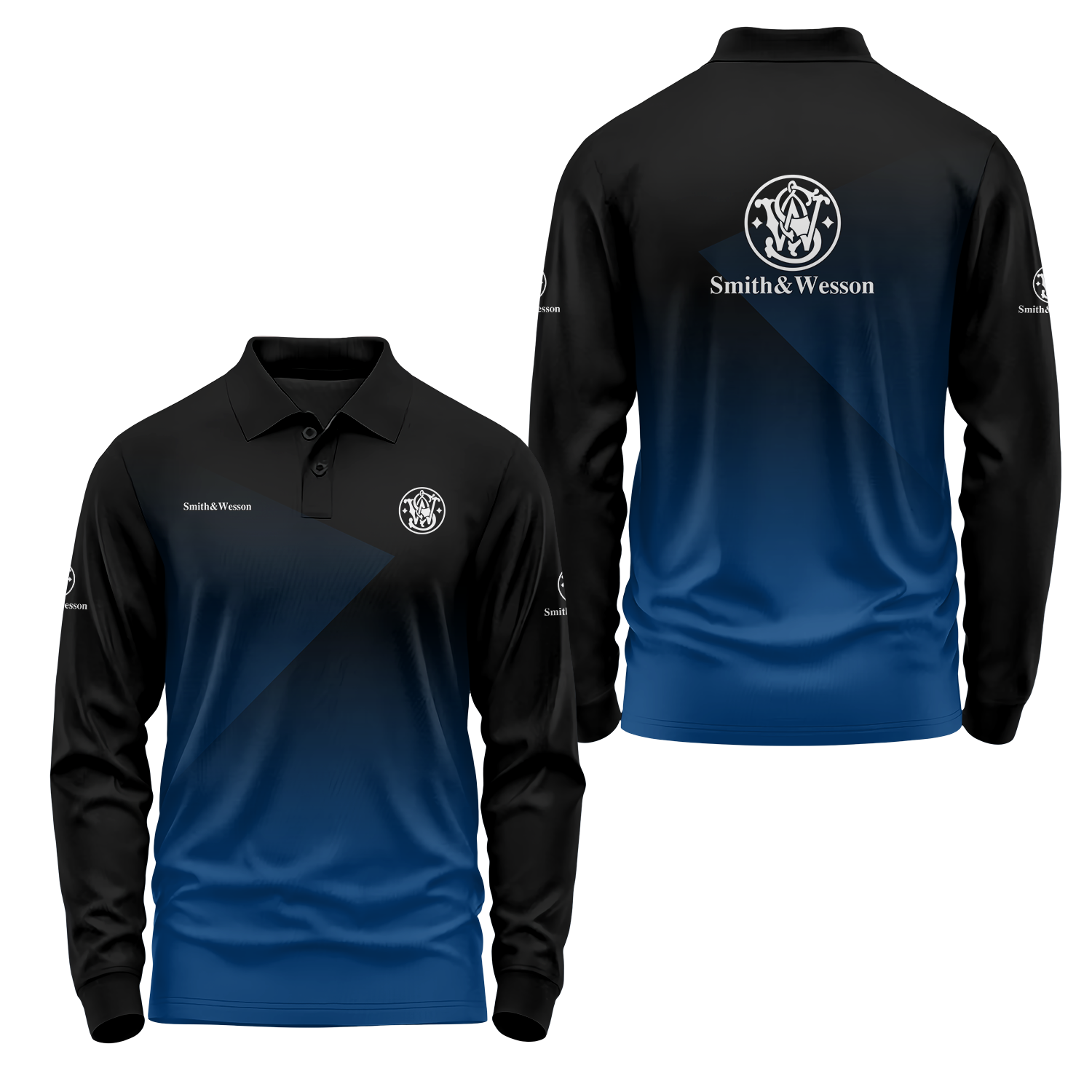 Smith & Wesson Long Sleeve Polo USPL2139