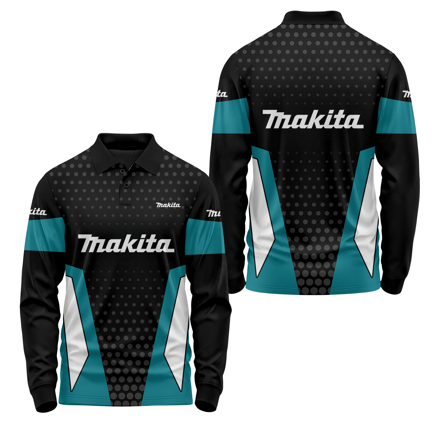 Makita Long Sleeve Polo USPL1420