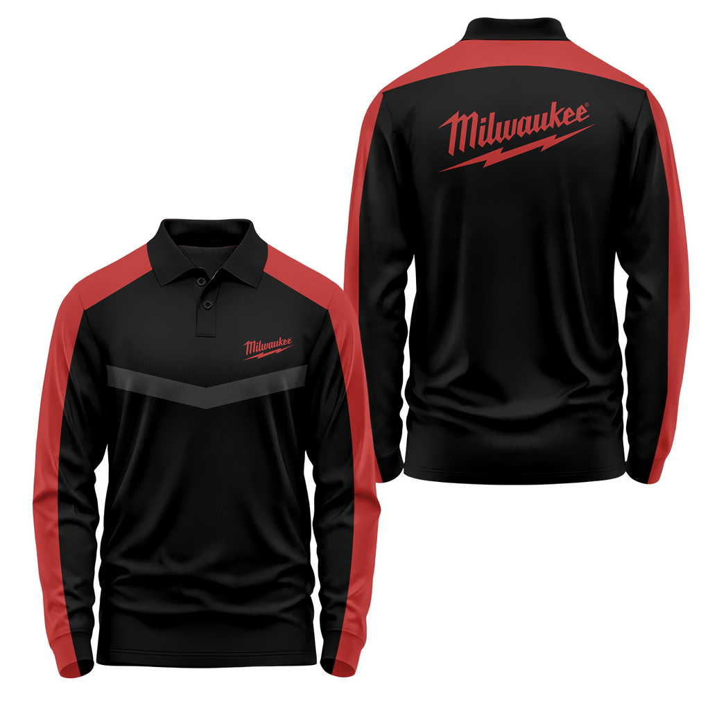 Milwaukee Long Sleeve Polo USPL1292