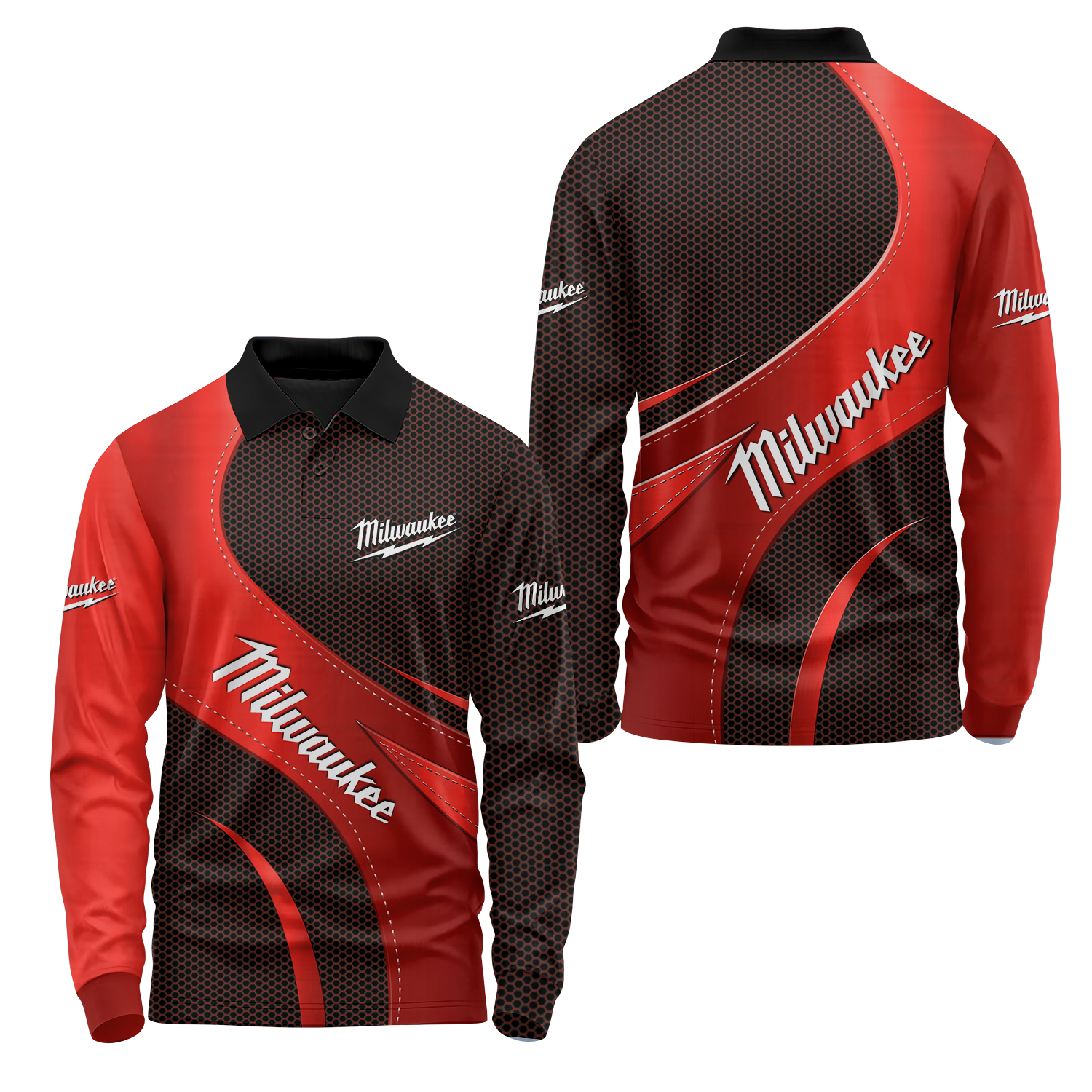 Milwaukee Long Sleeve Polo USPL1311
