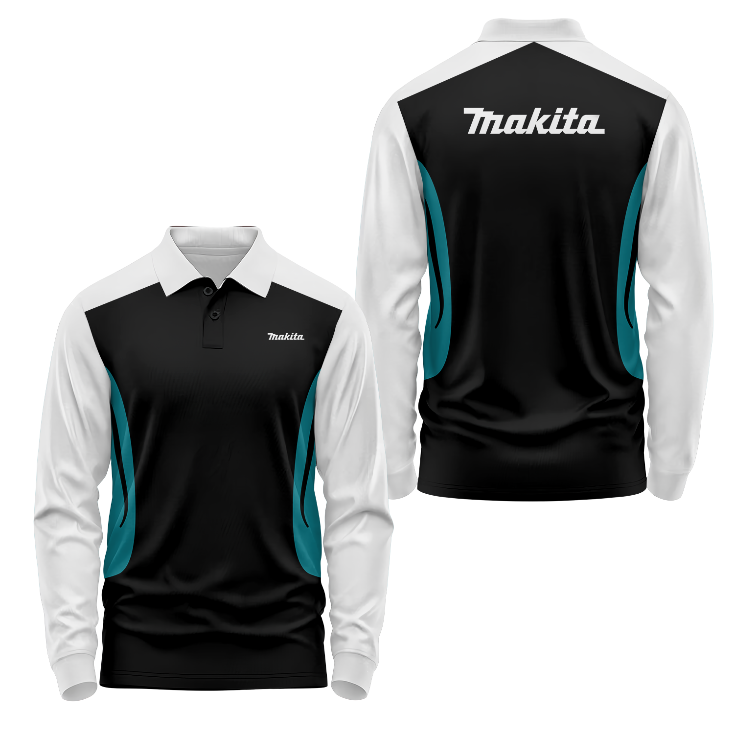 Makita Long Sleeve Polo USPL1428