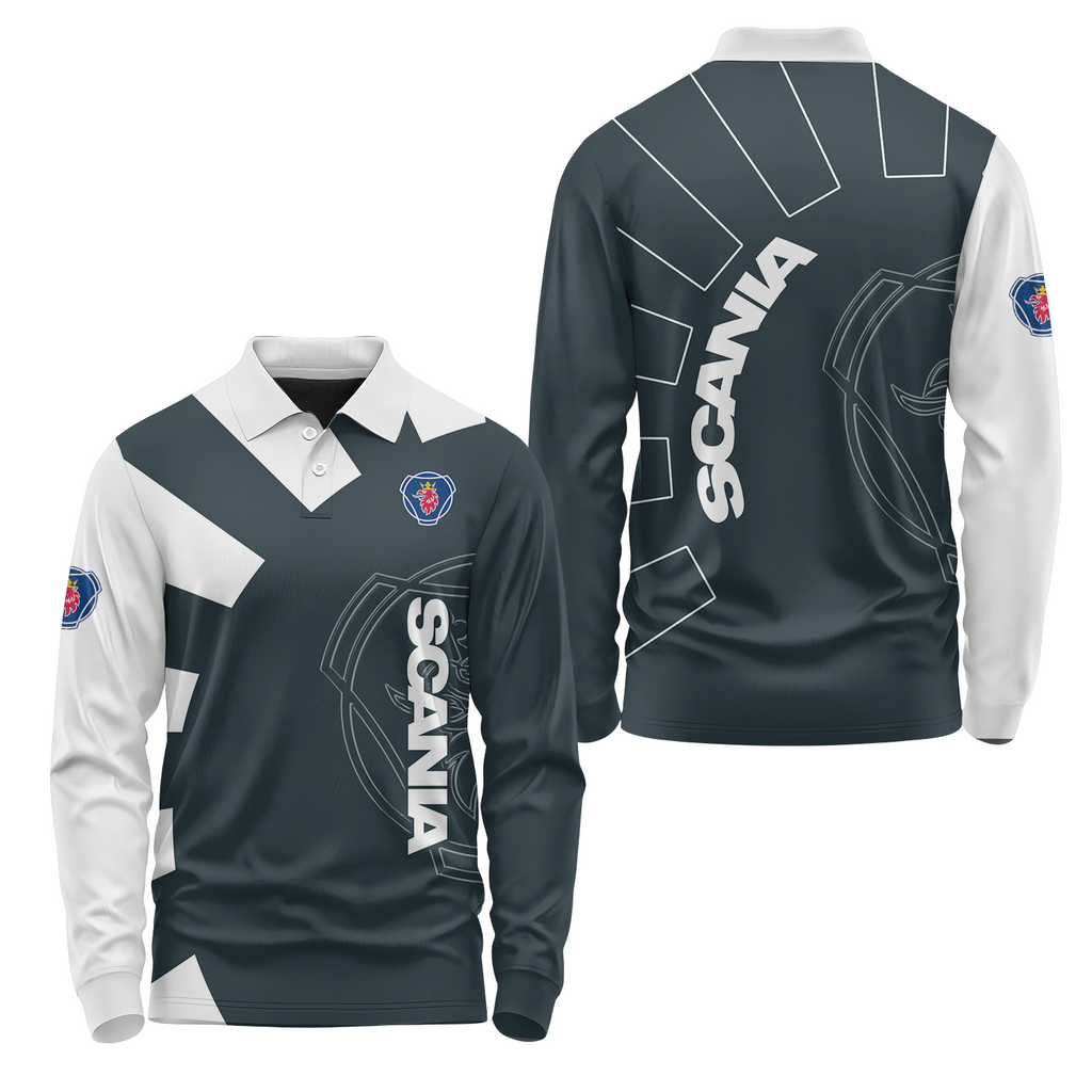 Scania Long Sleeve Polo USPL1592