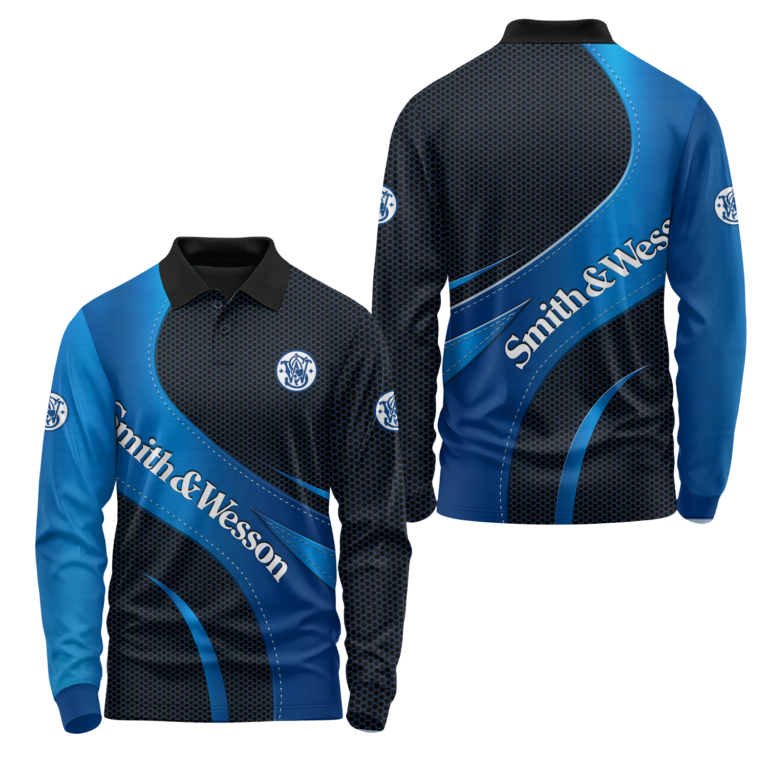 Smith & Wesson Long Sleeve Polo USPL2162