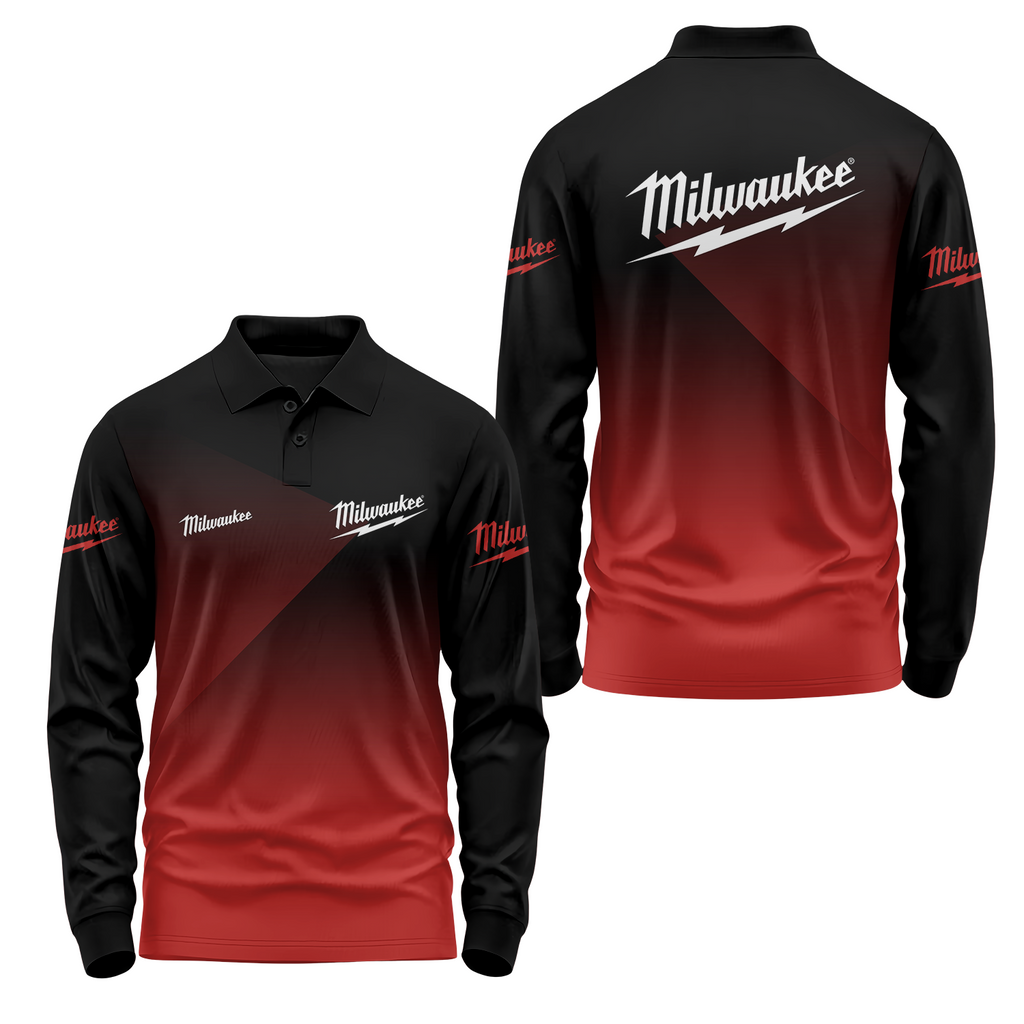 Milwaukee Long Sleeve Polo USPL1314