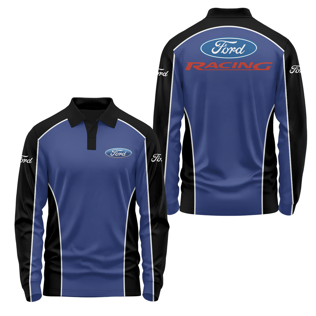 Ford Long Sleeve Polo USPL171