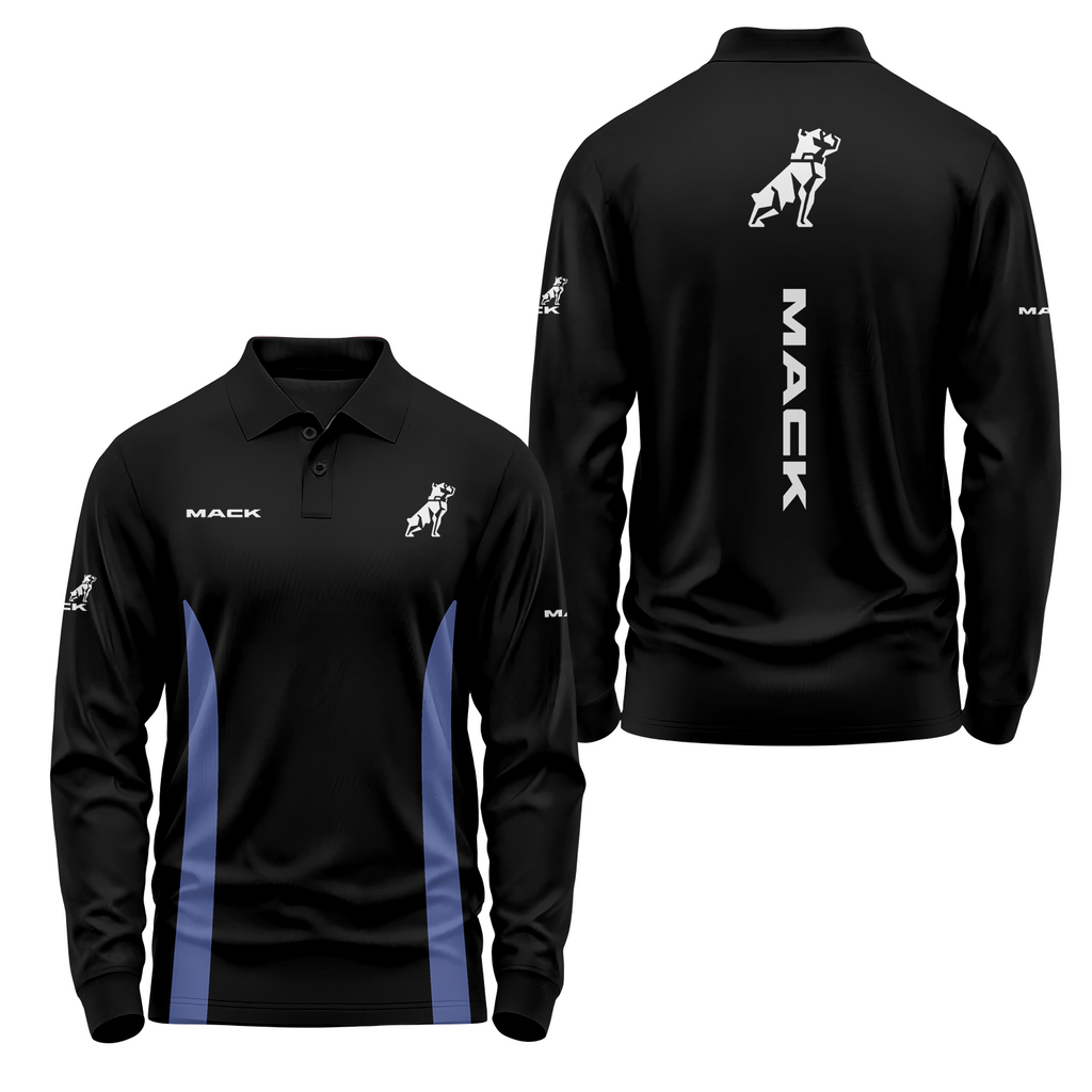 Mack Trucks Long Sleeve Polo USPL1828