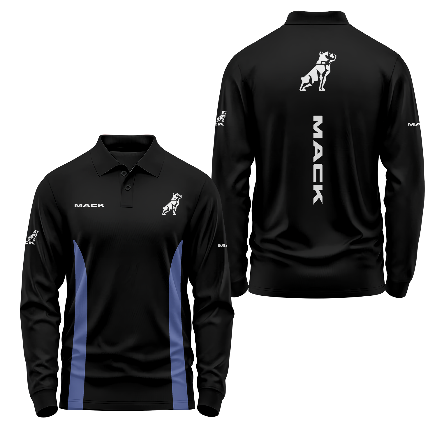 Mack Trucks Long Sleeve Polo USPL1828