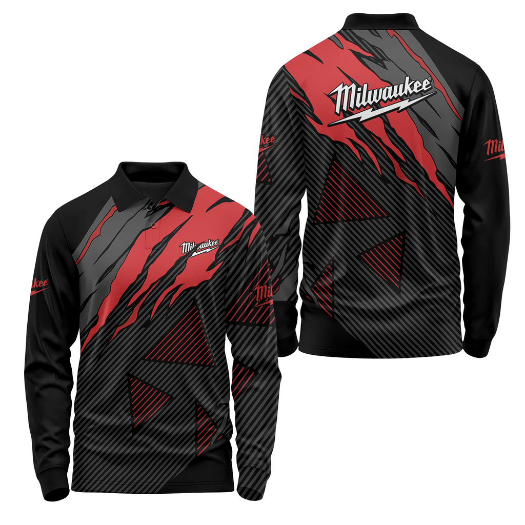 Milwaukee Long Sleeve Polo USPL1296