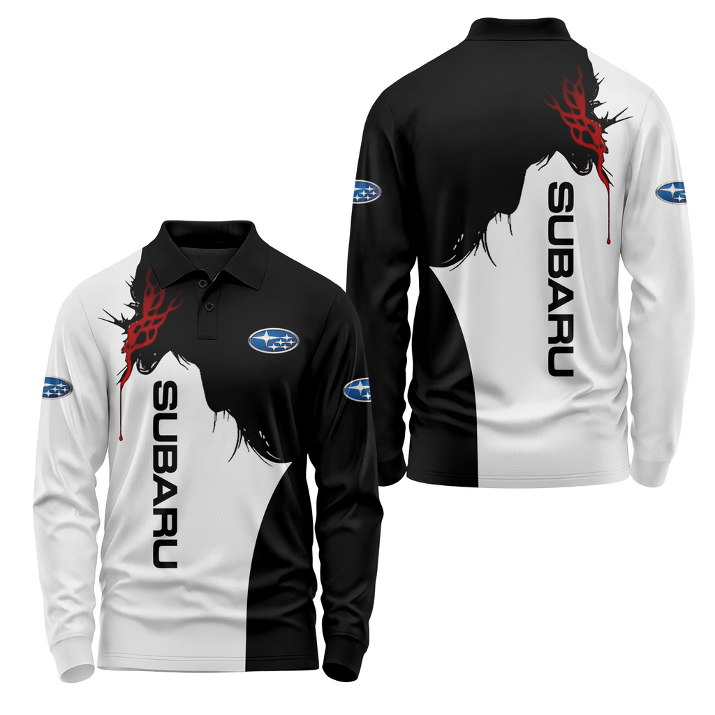 Subaru Long Sleeve Polo USPL968