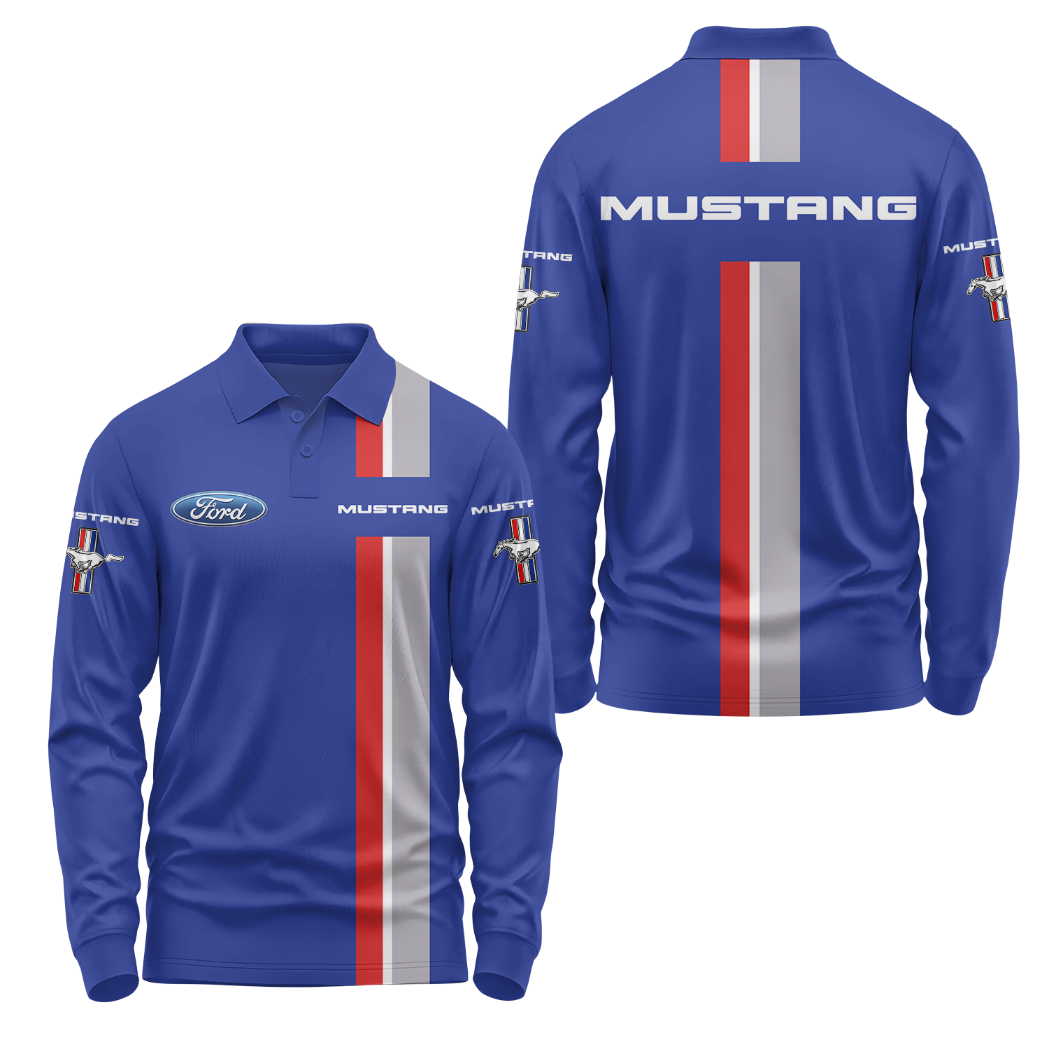 Ford Long Sleeve Polo USPL169