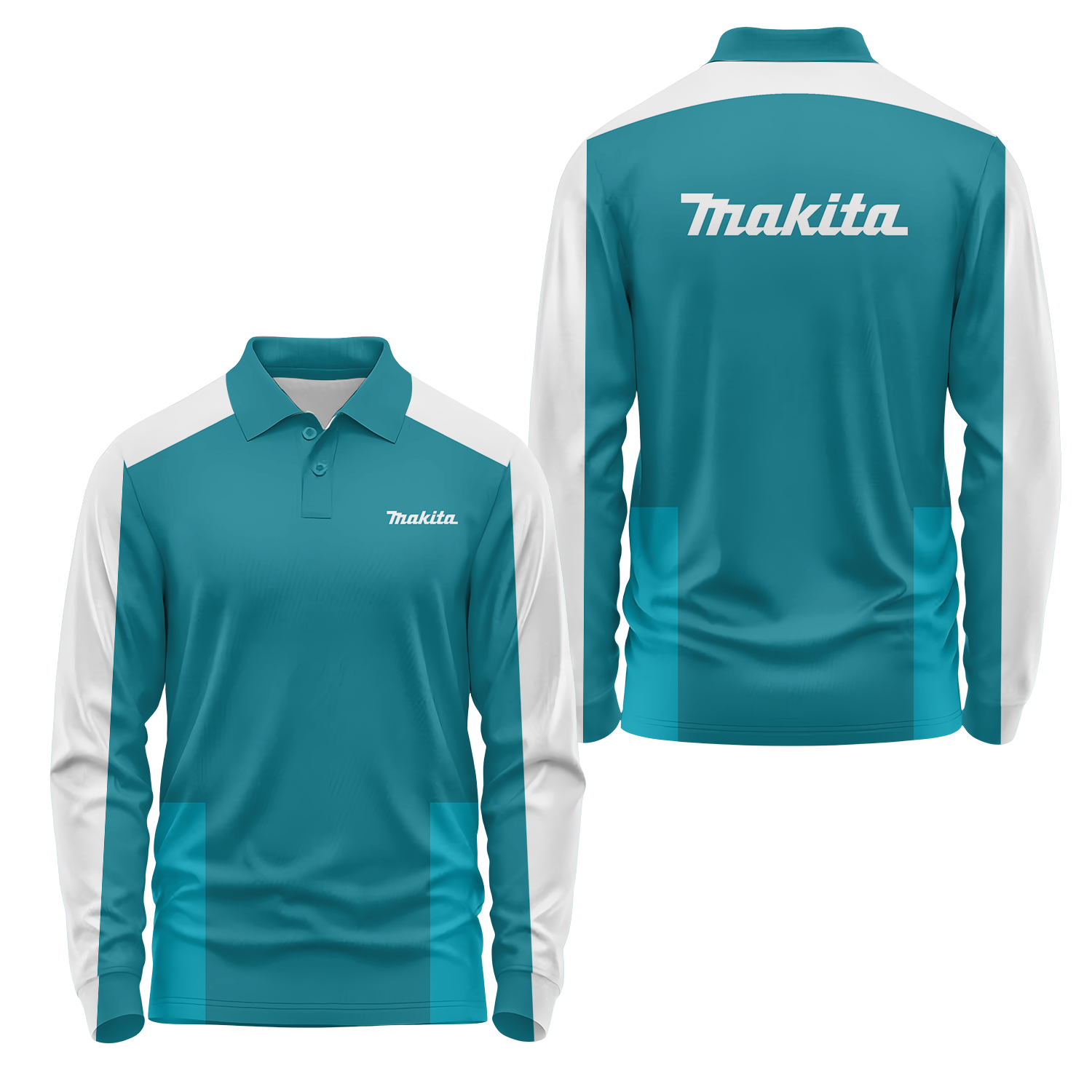 Makita Long Sleeve Polo USPL1416