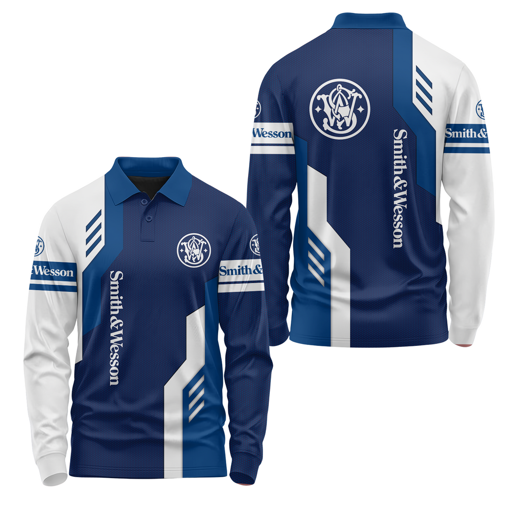 Smith & Wesson Long Sleeve Polo USPL2173