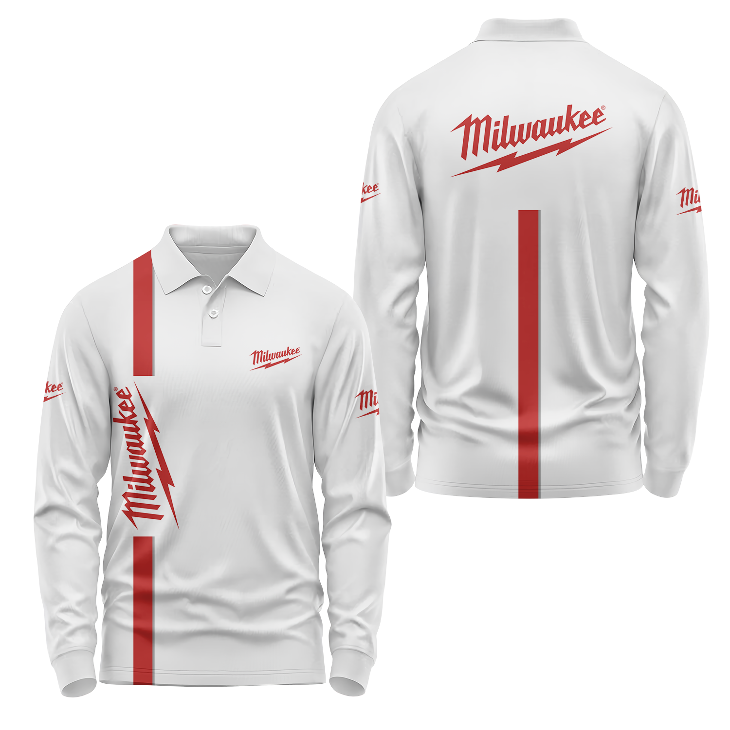 Milwaukee Long Sleeve Polo USPL1295