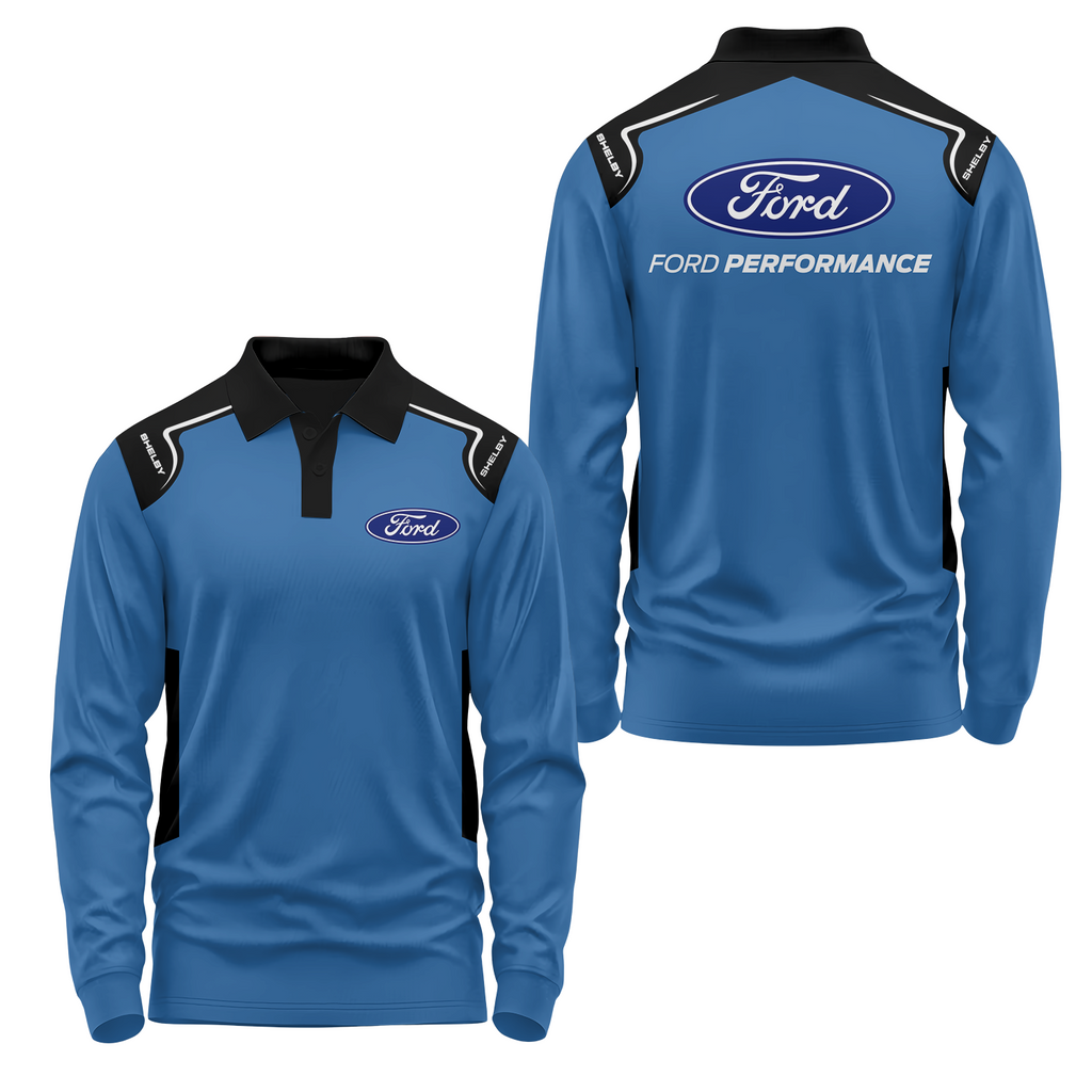 Ford Long Sleeve Polo USPL168
