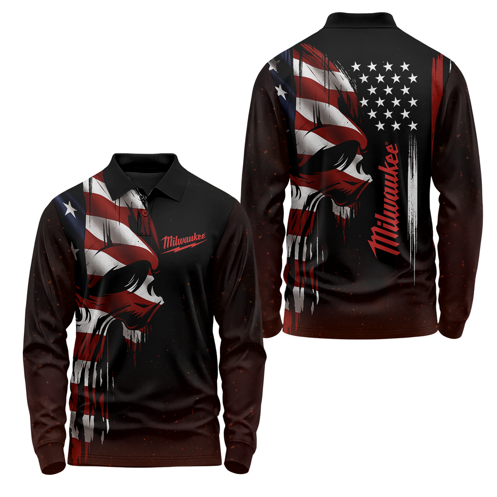 Milwaukee Long Sleeve Polo USPL1298