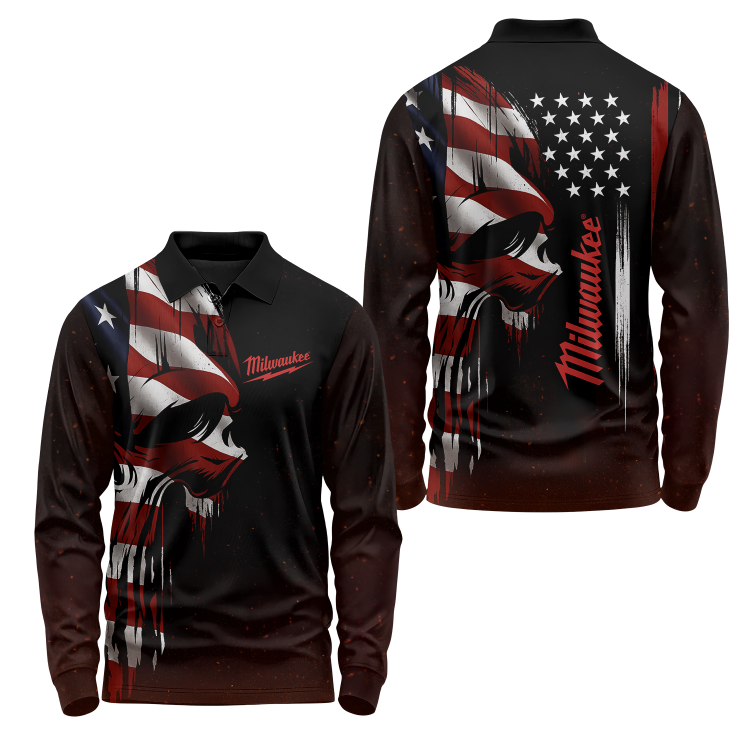 Milwaukee Long Sleeve Polo USPL1298