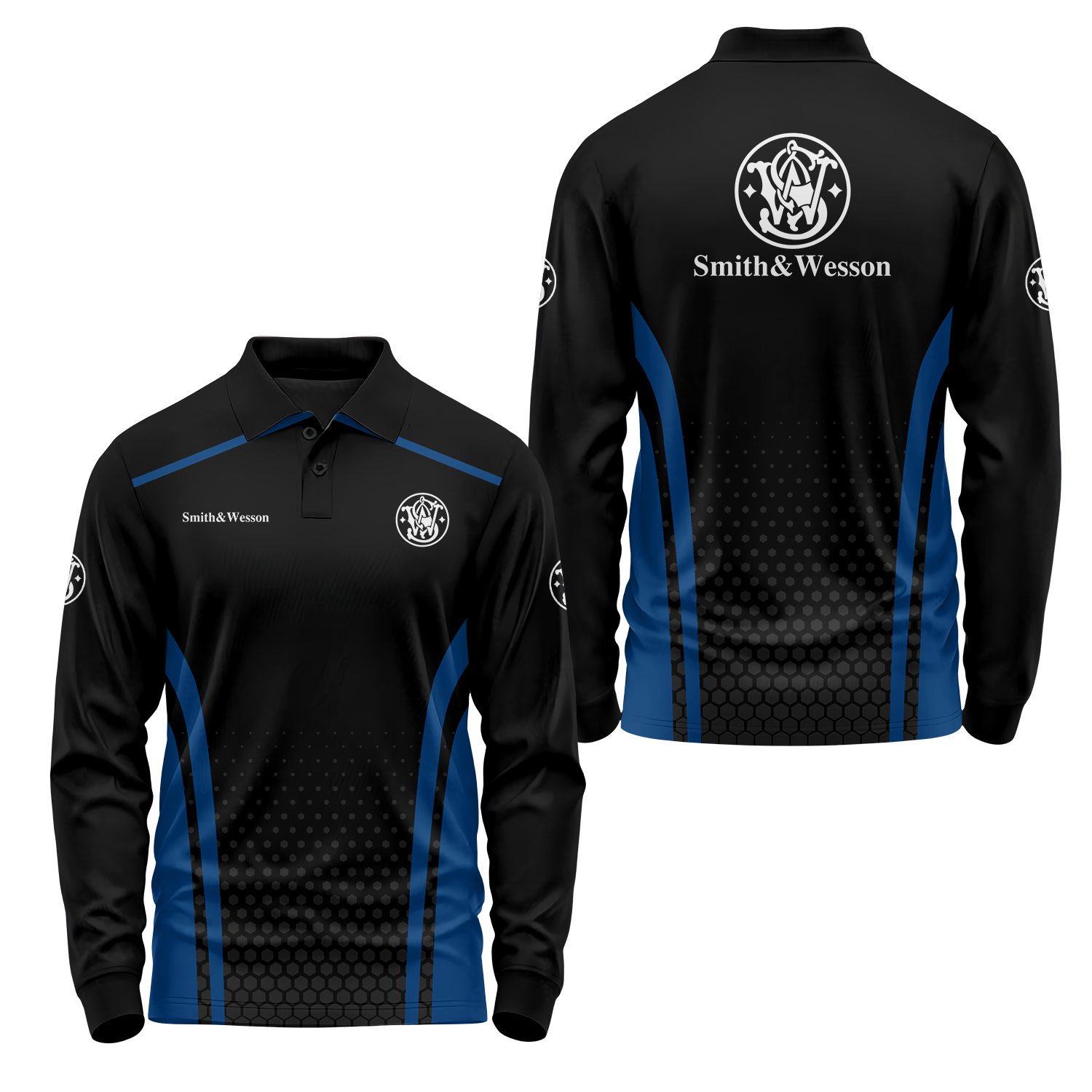Smith & Wesson Long Sleeve Polo USPL2151