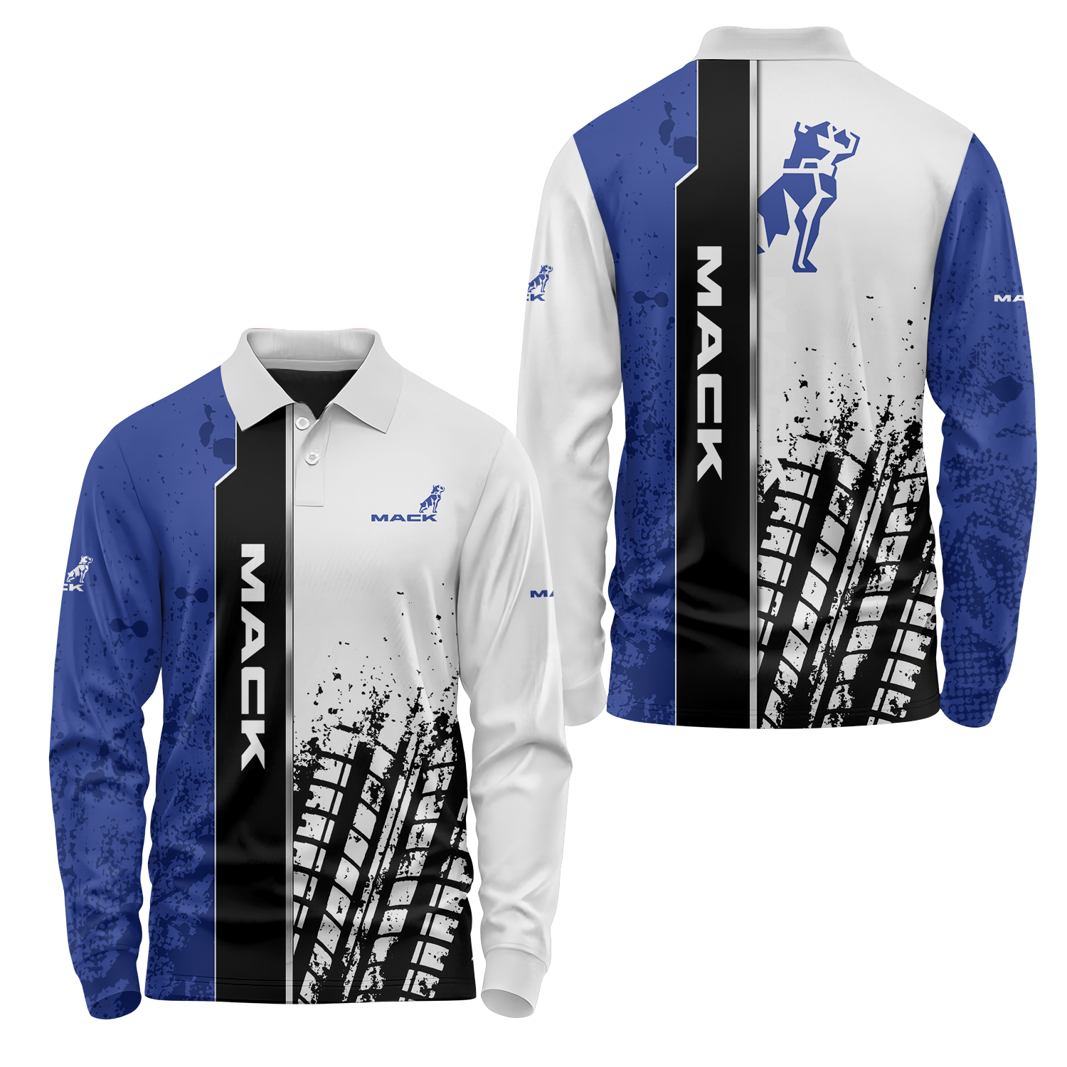 Mack Trucks Long Sleeve Polo USPL1830