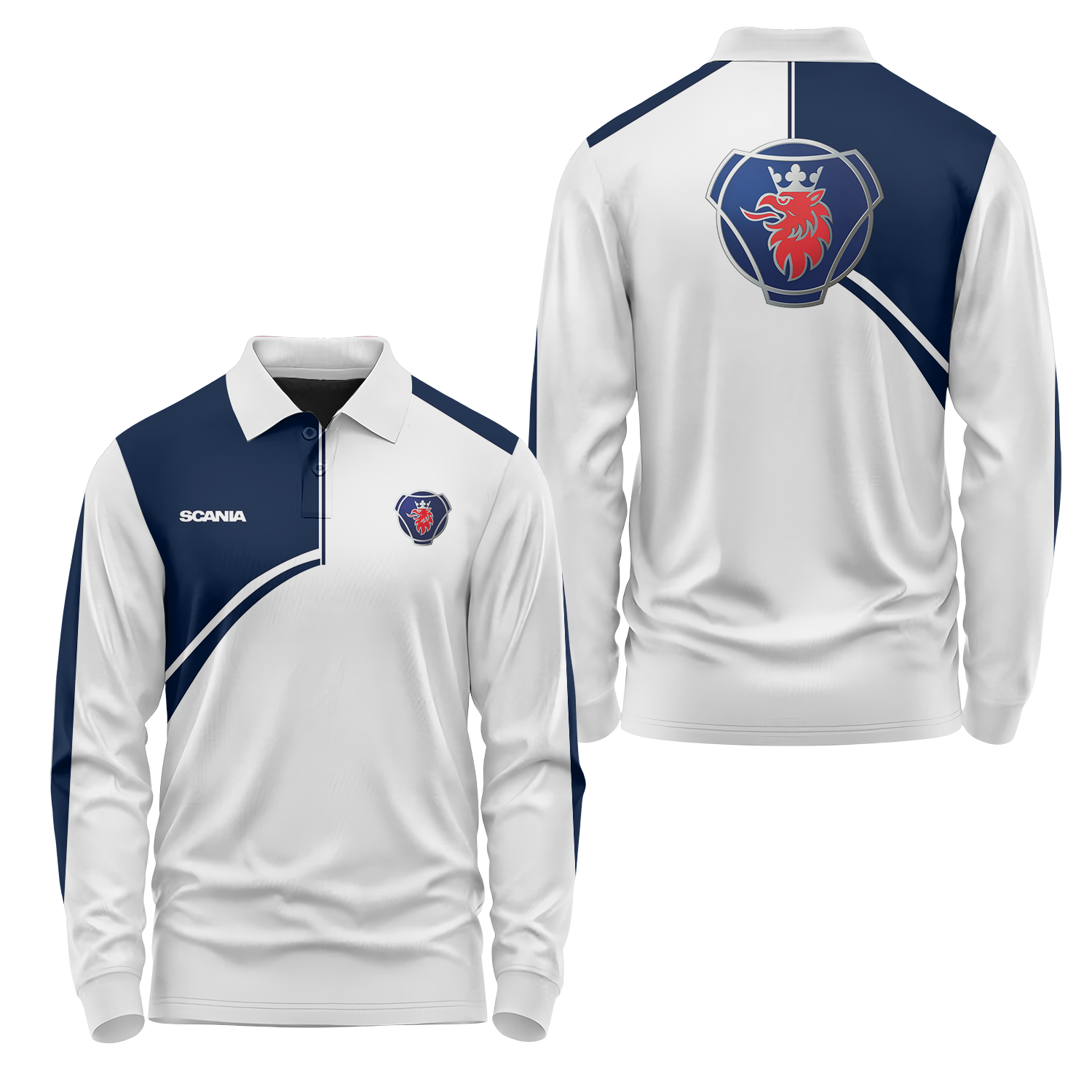 Scania Long Sleeve Polo USPL1603