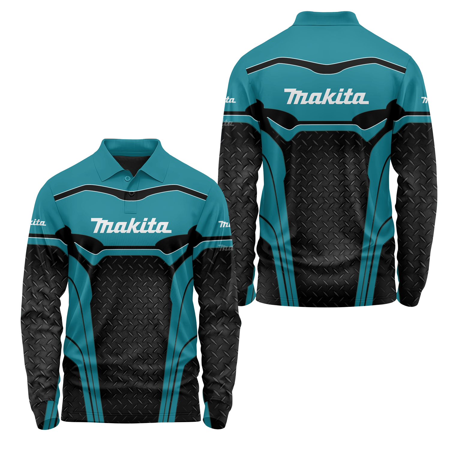 Makita Long Sleeve Polo USPL1403