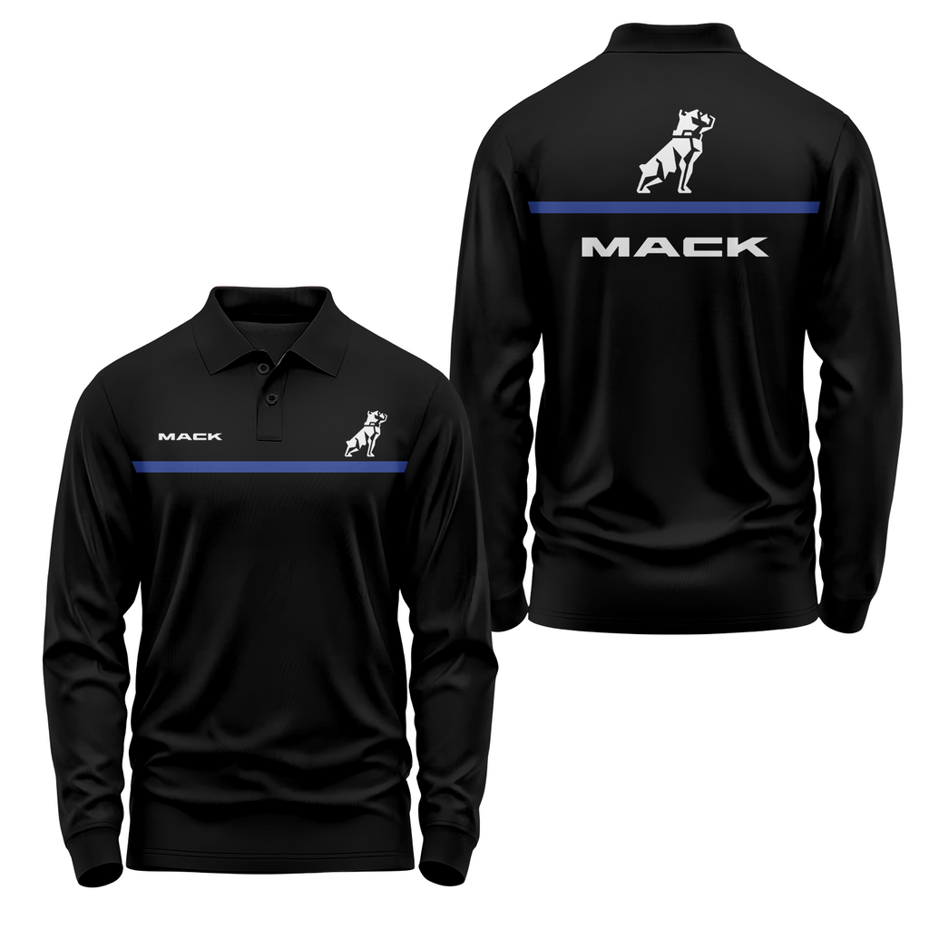 Mack Trucks Long Sleeve Polo USPL1829
