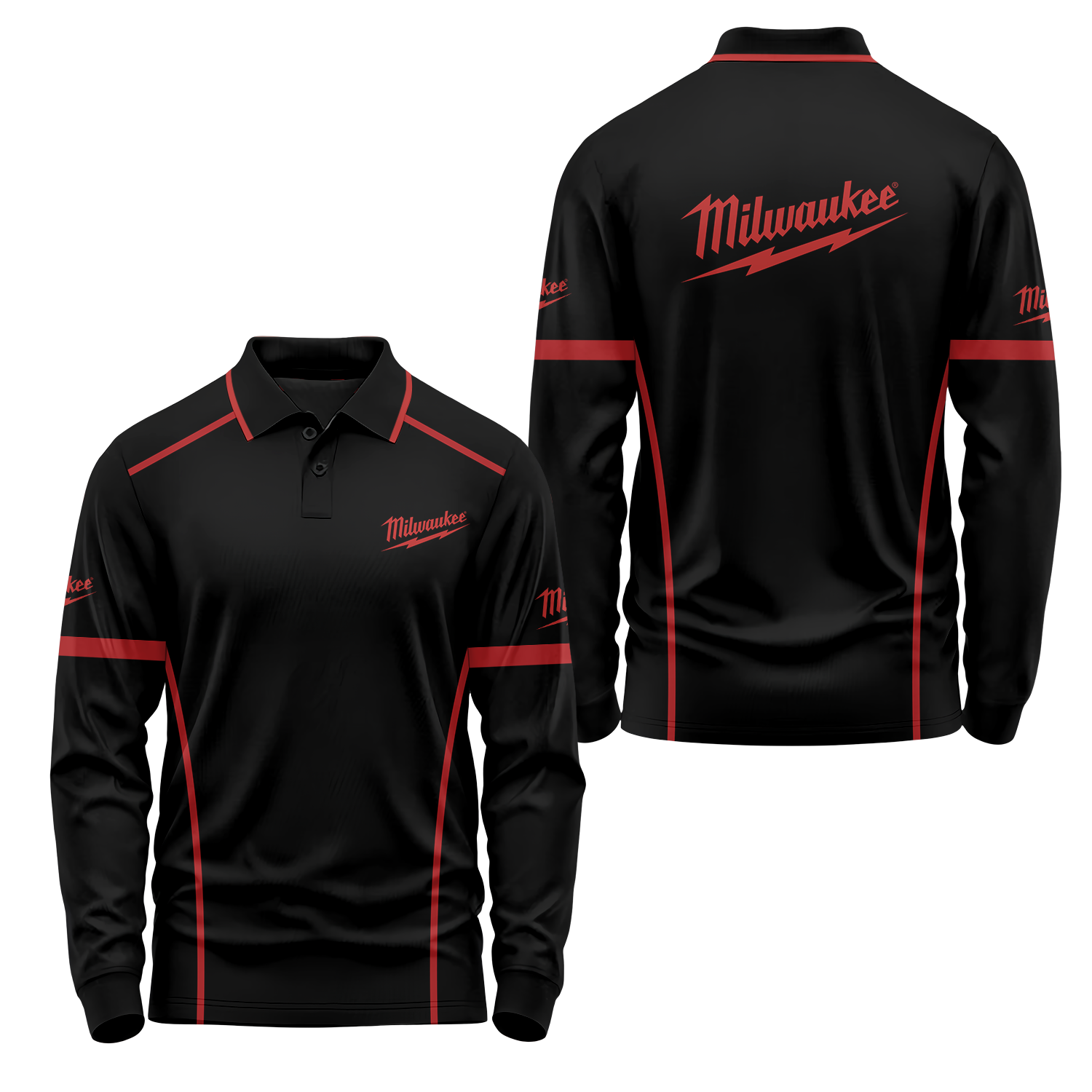 Milwaukee Long Sleeve Polo USPL1303