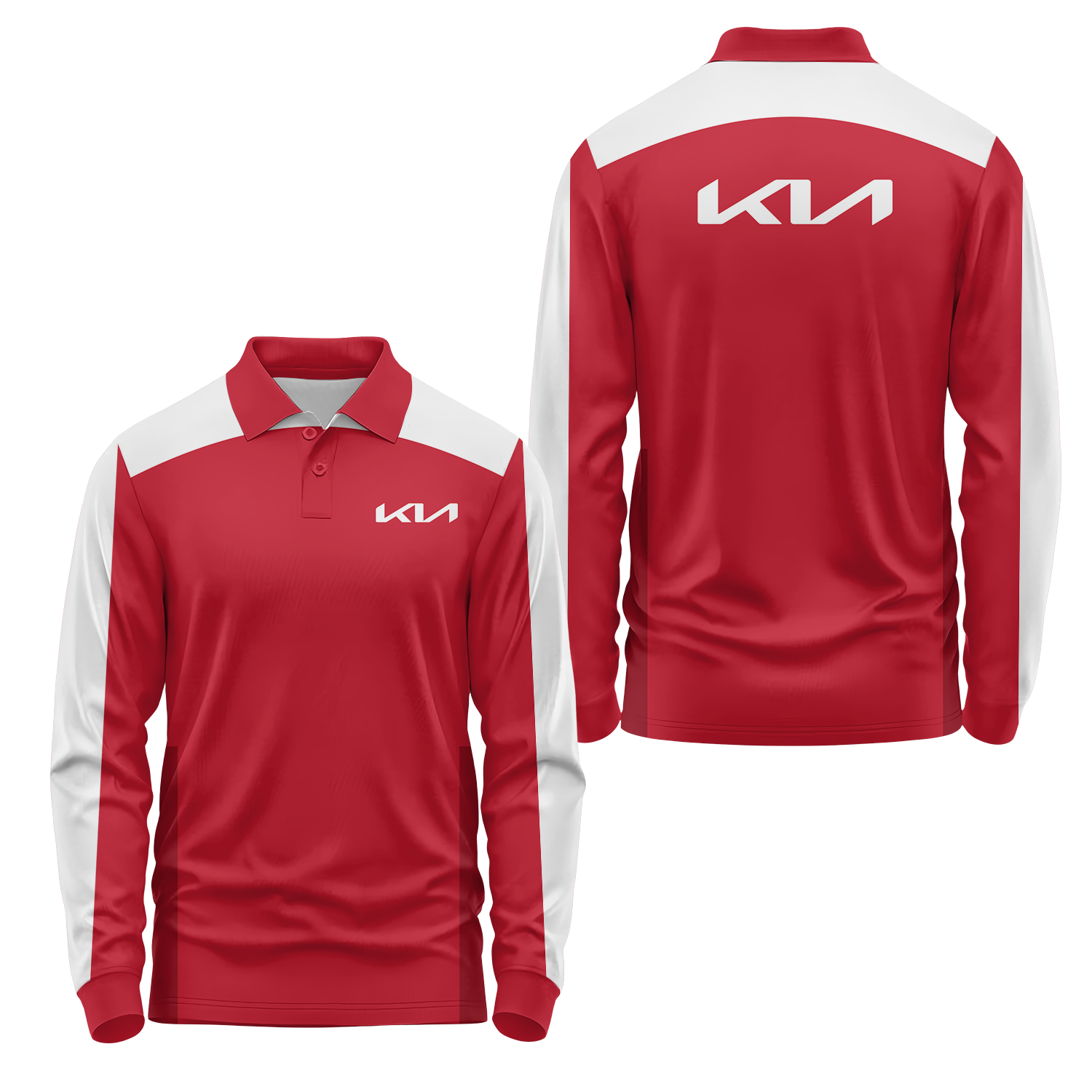 Kia Long Sleeve Polo USPL1271