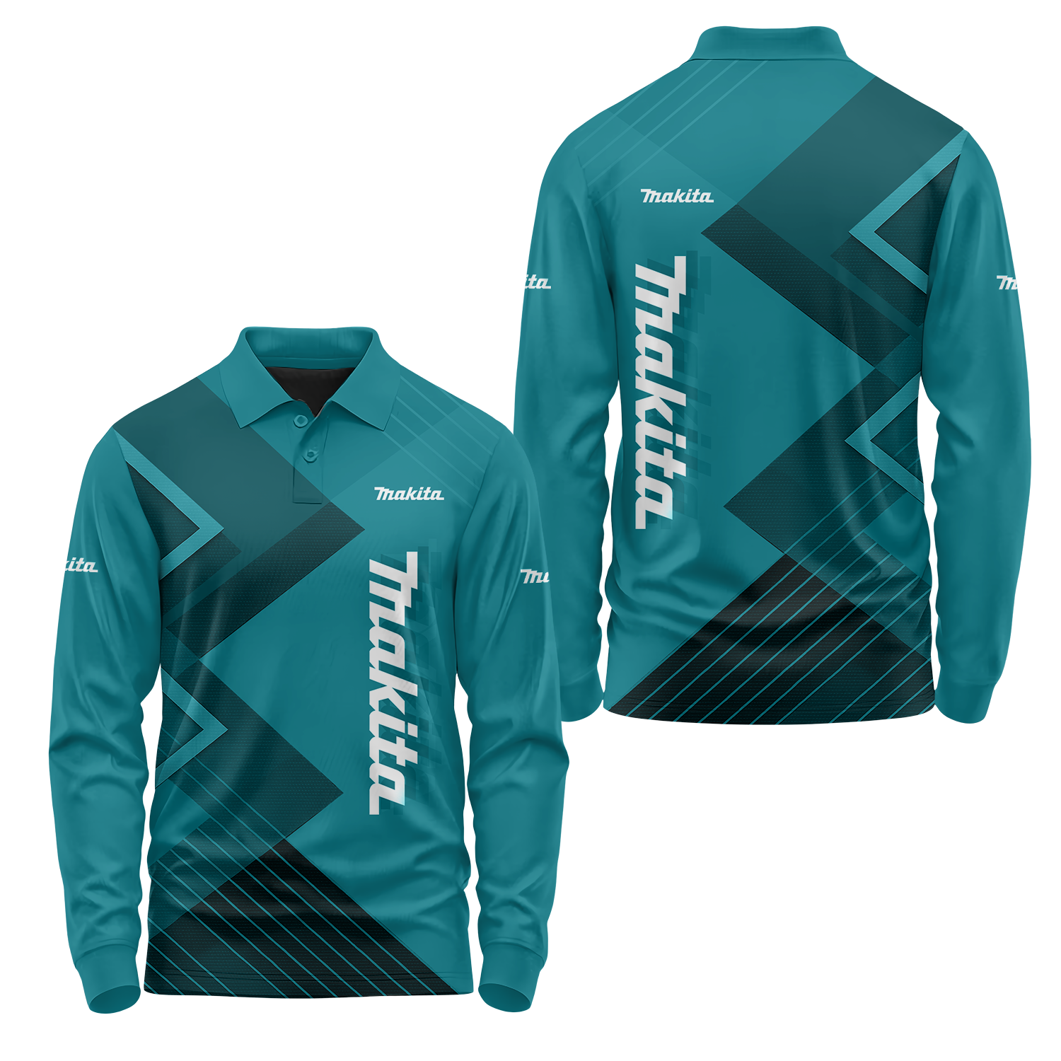 Makita Long Sleeve Polo USPL1426