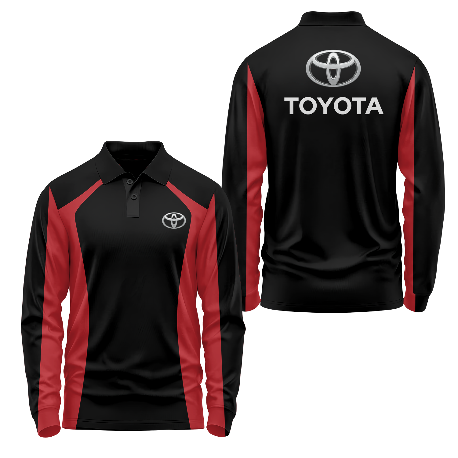 Toyota Long Sleeve Polo USPL821