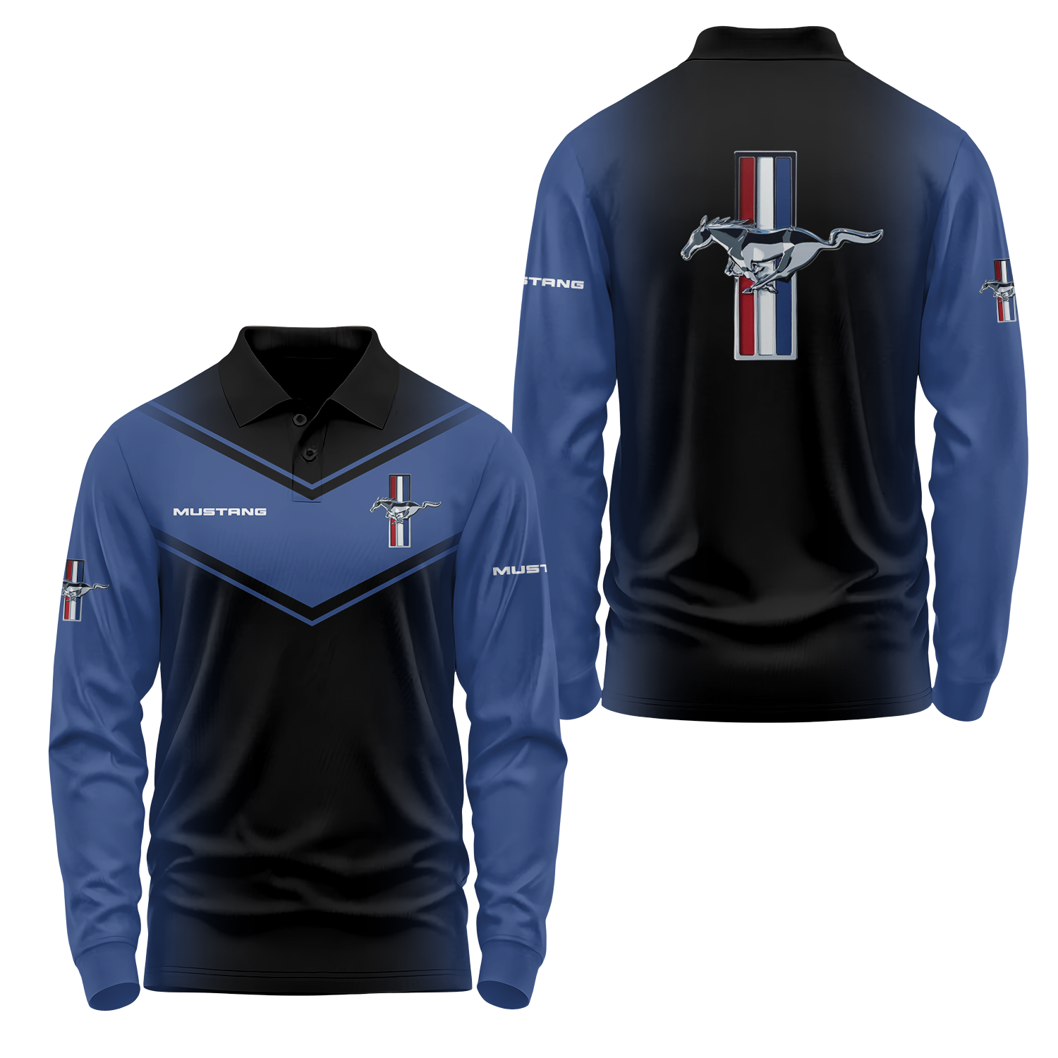 Ford Long Sleeve Polo USPL172
