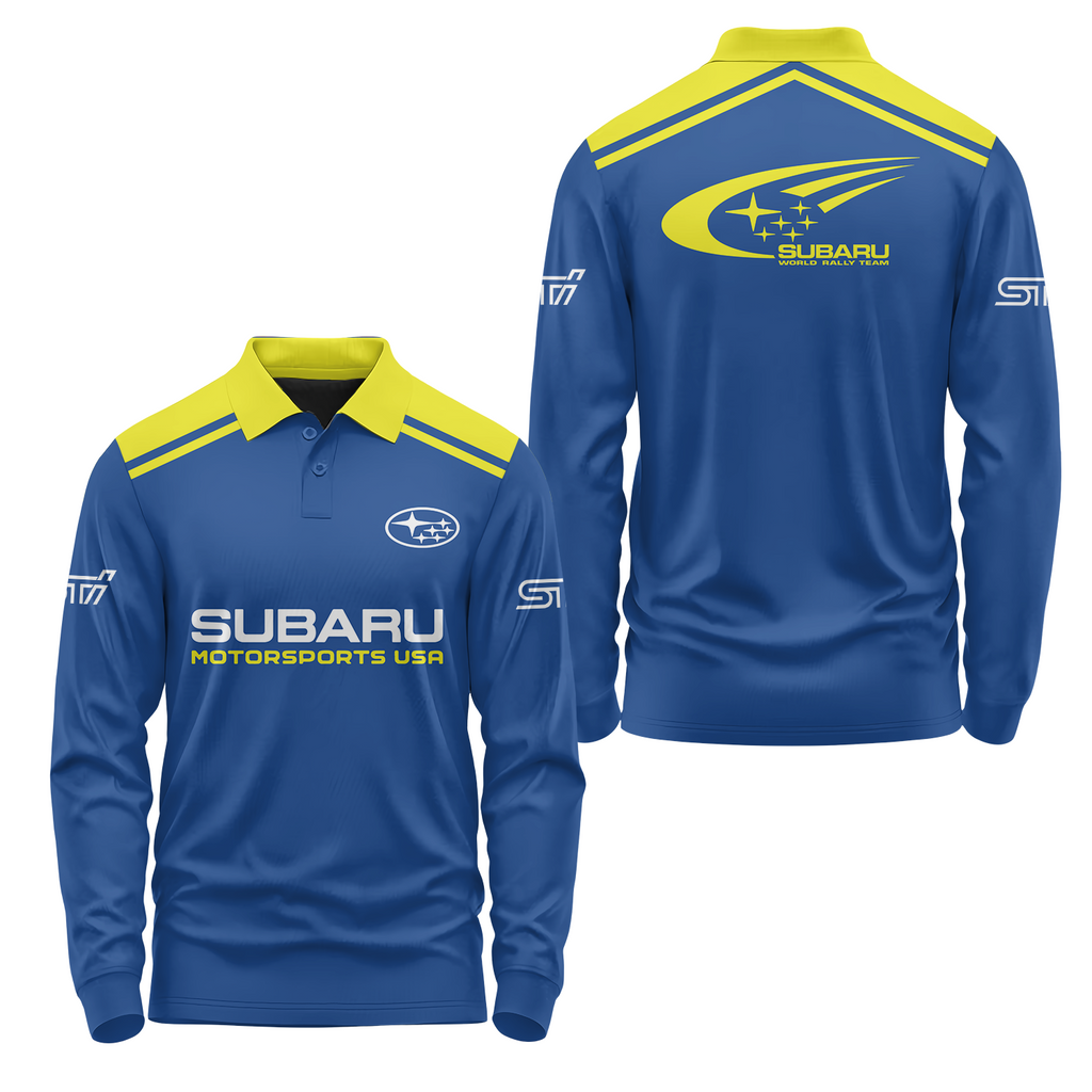 Subaru Long Sleeve Polo USPL965