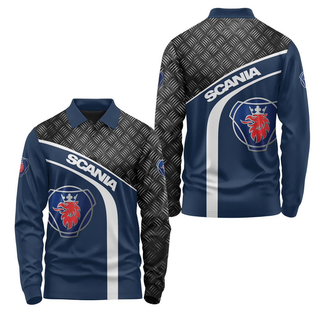 Scania Long Sleeve Polo USPL1605