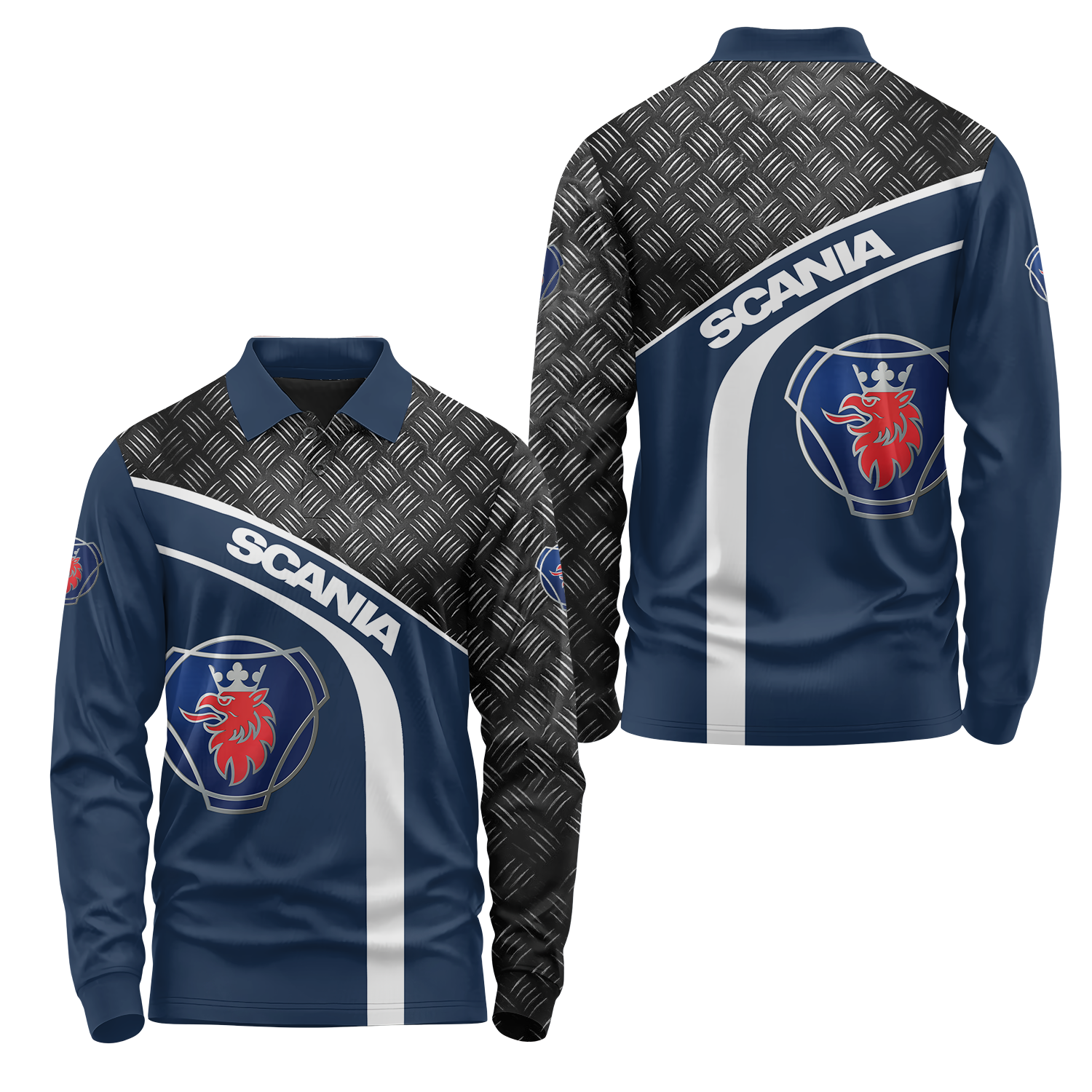 Scania Long Sleeve Polo USPL1605