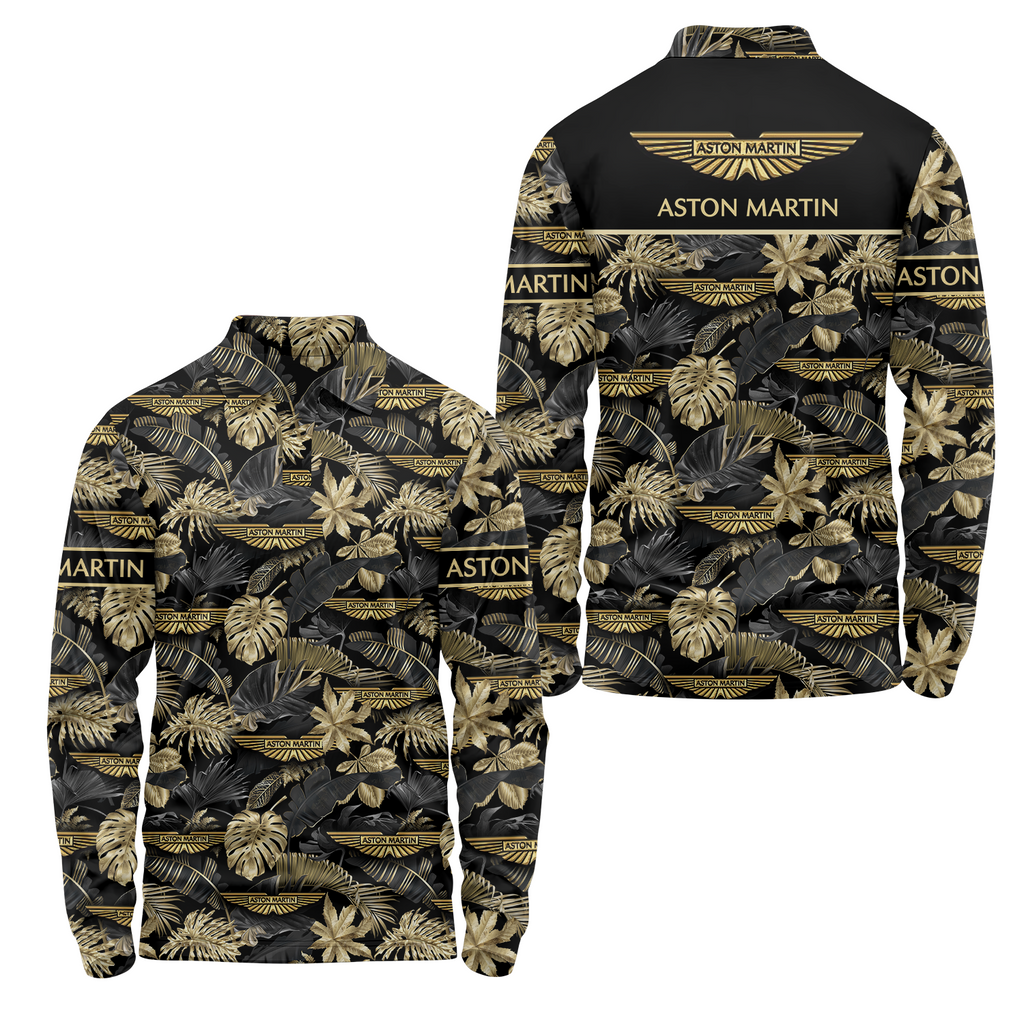 Aston Martin Long Sleeve Polo USPL302