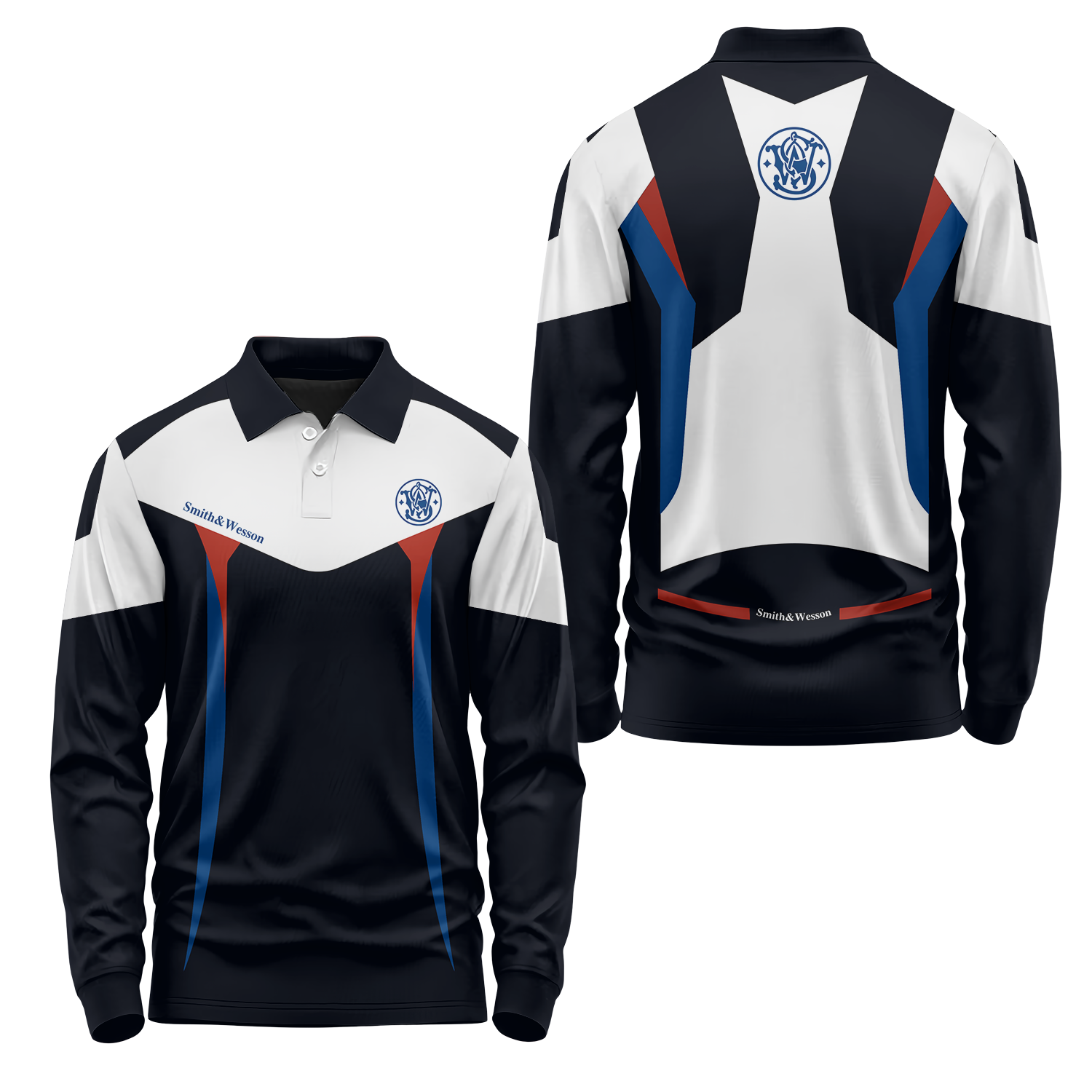 Smith & Wesson Long Sleeve Polo USPL2153