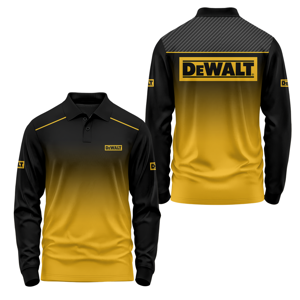 DeWalt Long Sleeve Polo USPL1353