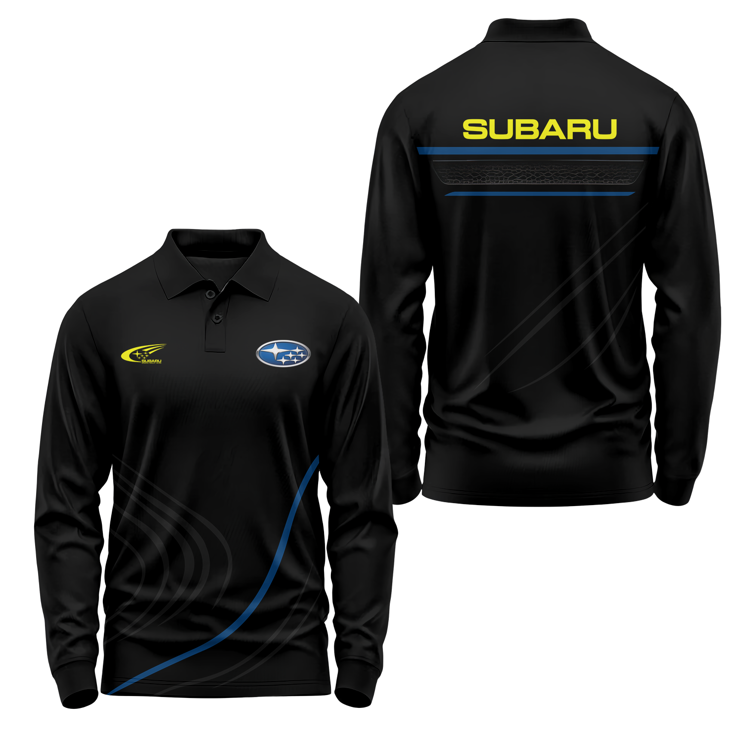 Subaru Long Sleeve Polo USPL984