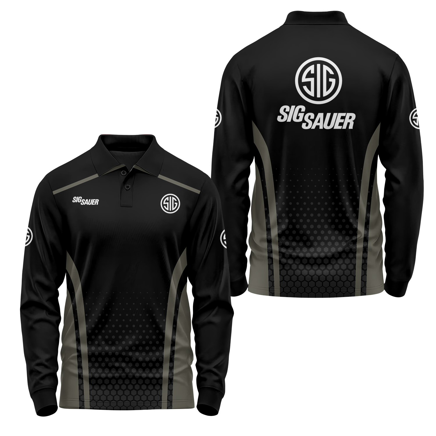 SIG Sauer Long Sleeve Polo USPL2091
