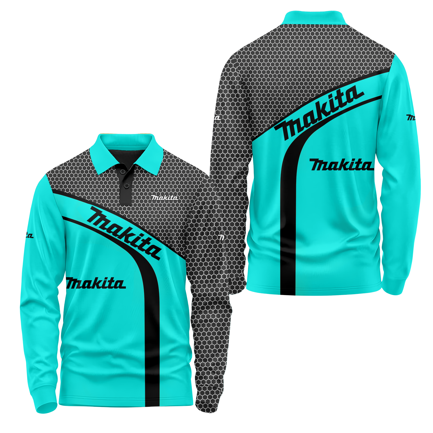 Makita Long Sleeve Polo USPL1386