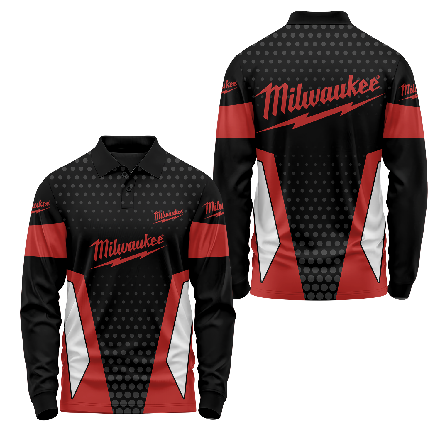 Milwaukee Long Sleeve Polo USPL1297