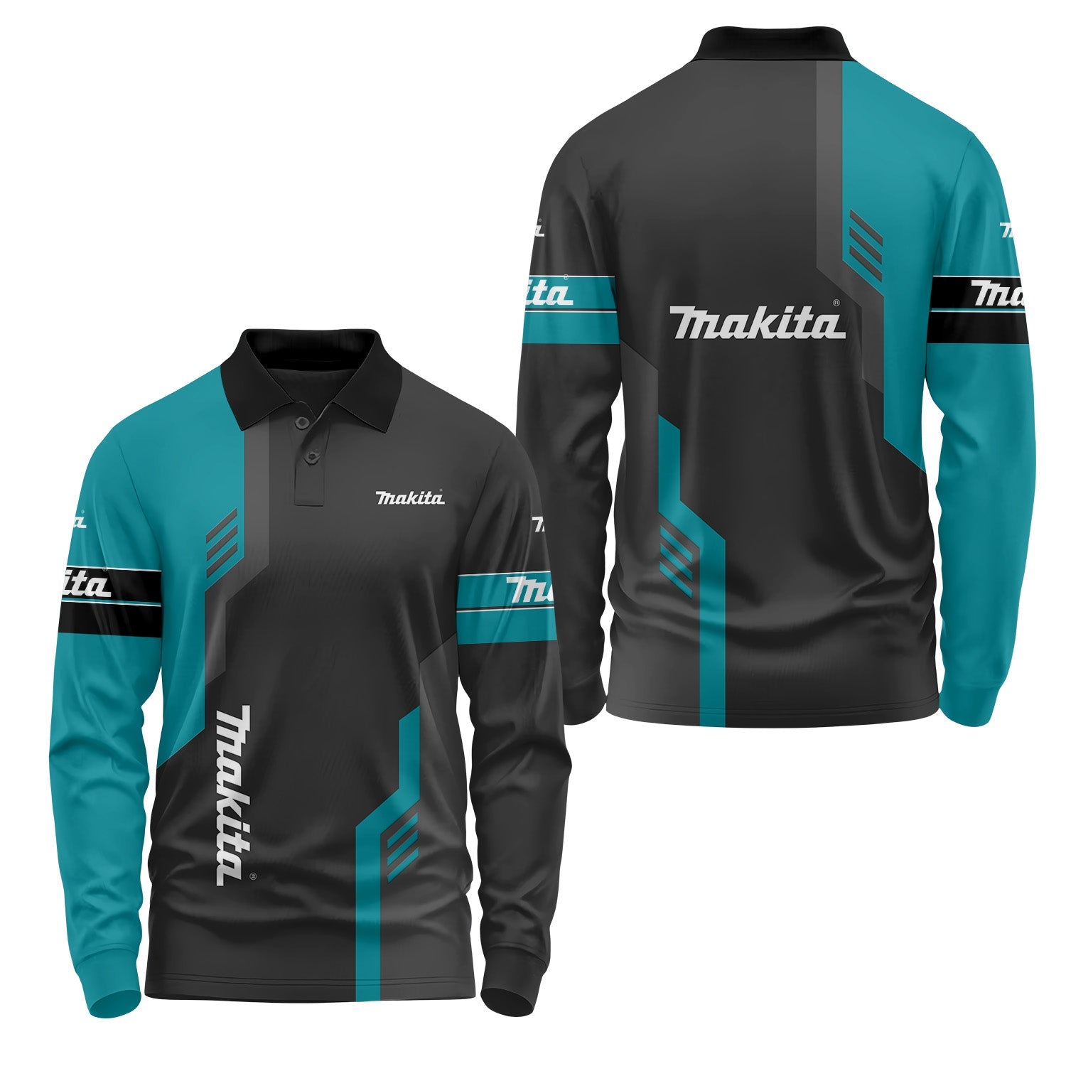 Makita Long Sleeve Polo USPL1382