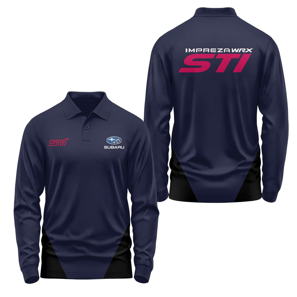 Subaru Long Sleeve Polo USPL943