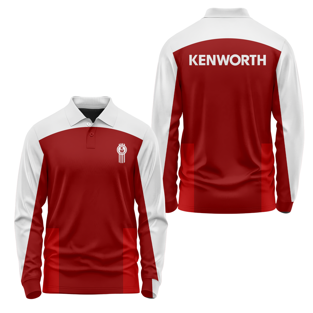 Kenworth Long Sleeve Polo USPL1755