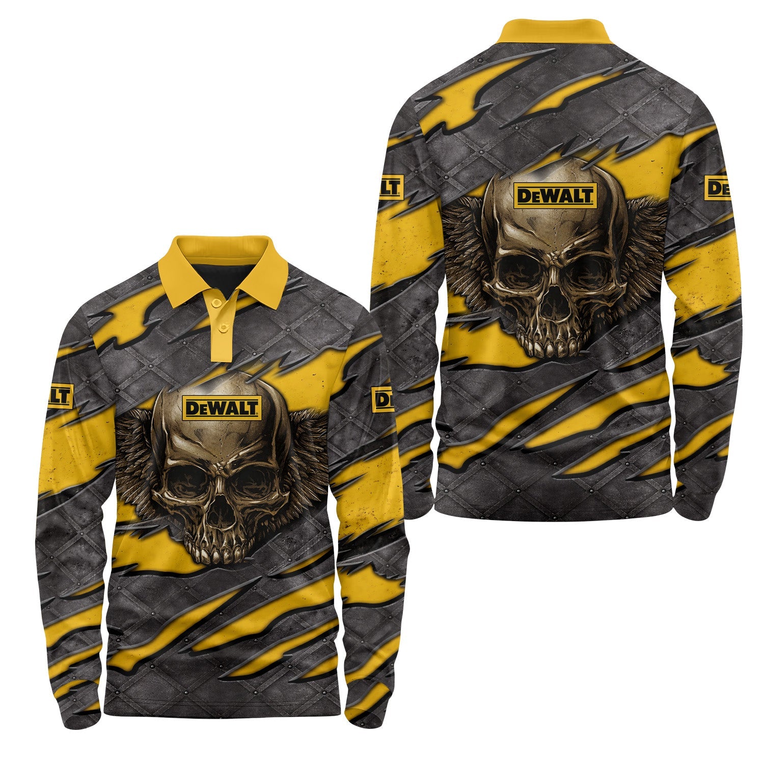 DeWalt Long Sleeve Polo USPL1335