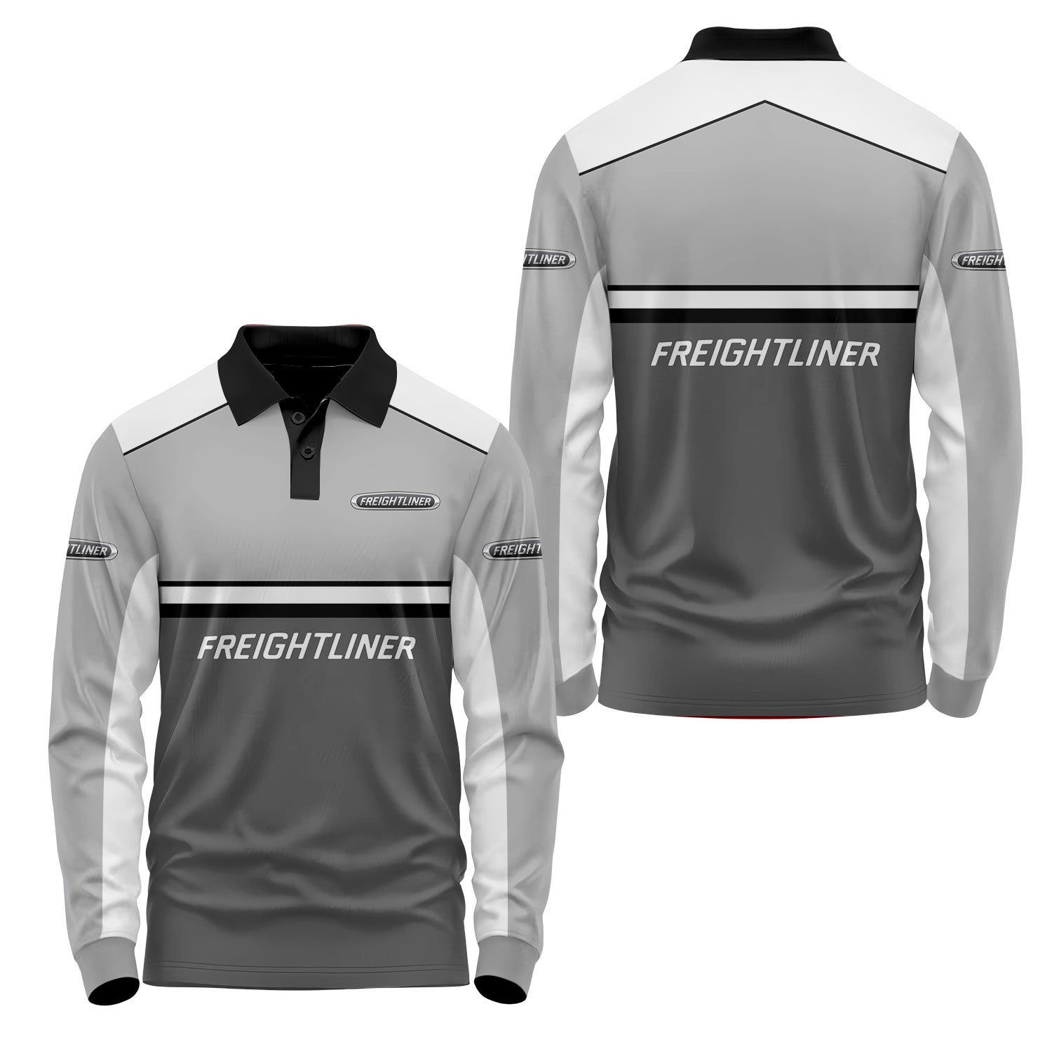 Freightliner Long Sleeve Polo USPL1647