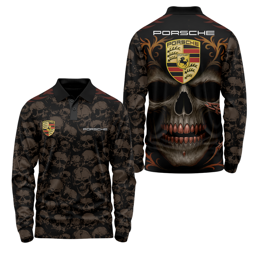 PORS Long Sleeve Polo USPL098