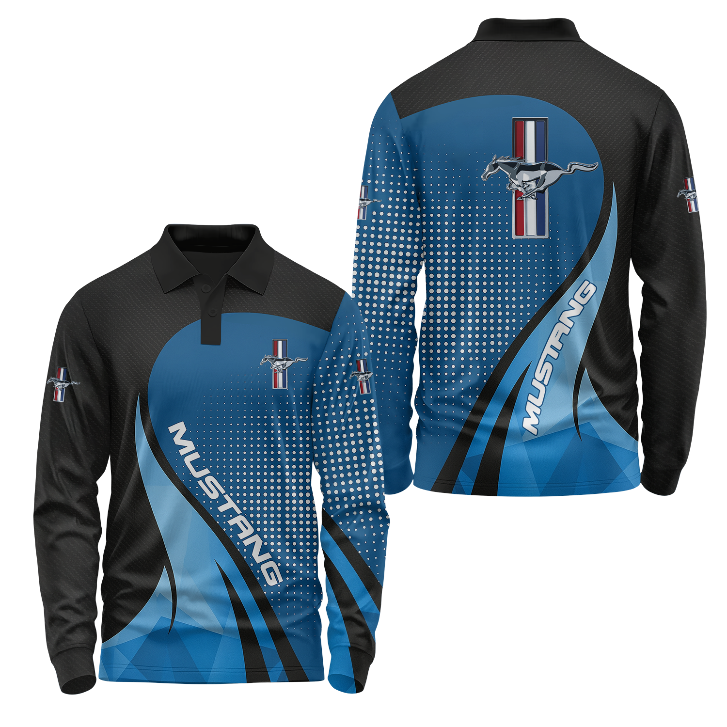 Ford Long Sleeve Polo USPL196