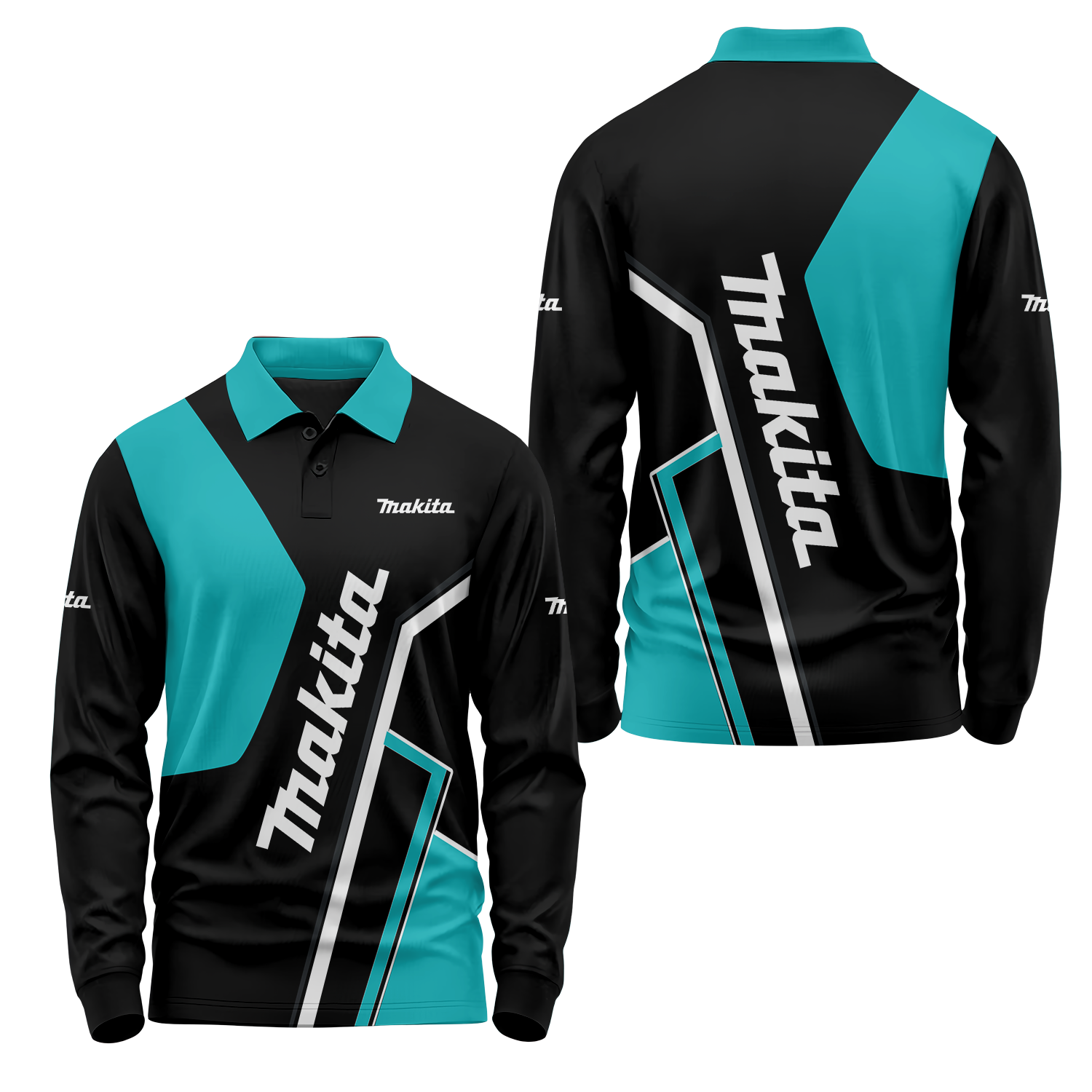 Makita Long Sleeve Polo USPL1385