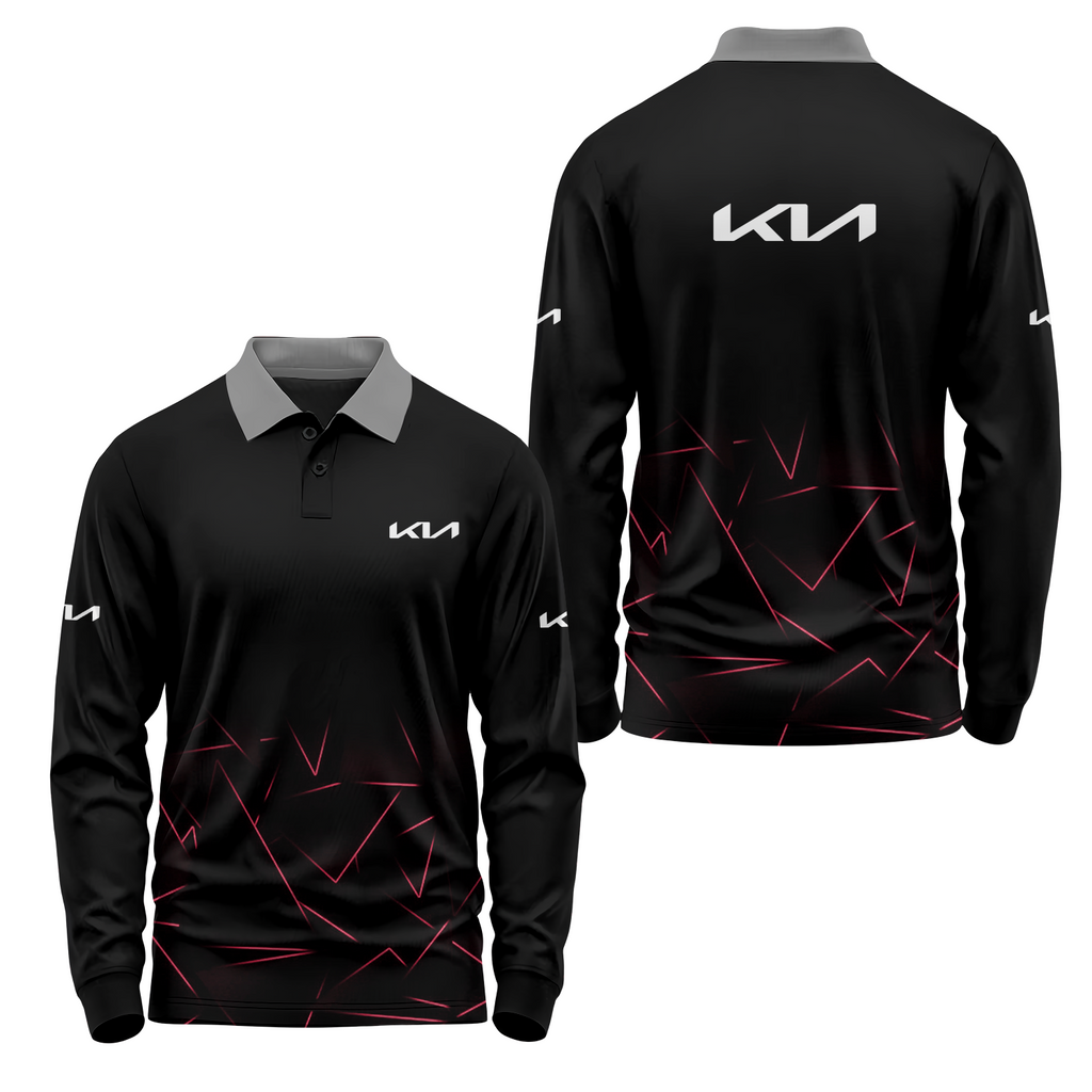 Kia Long Sleeve Polo USPL1277